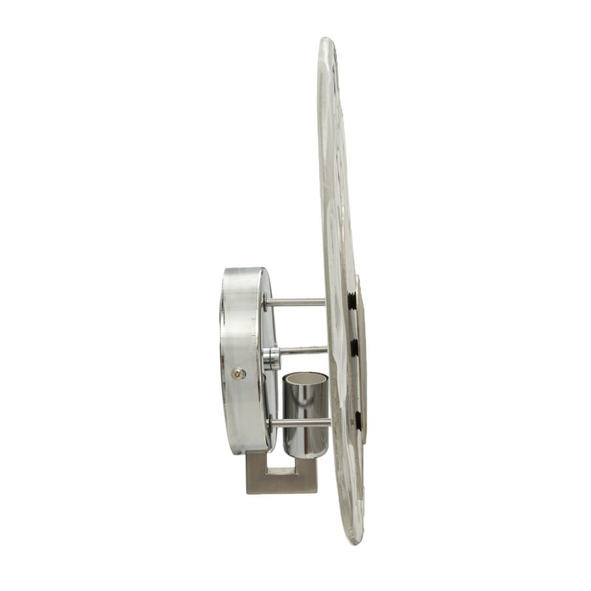 Kendra Home - Lampada a Parete VKH62, Argento, 21x8x32 cm