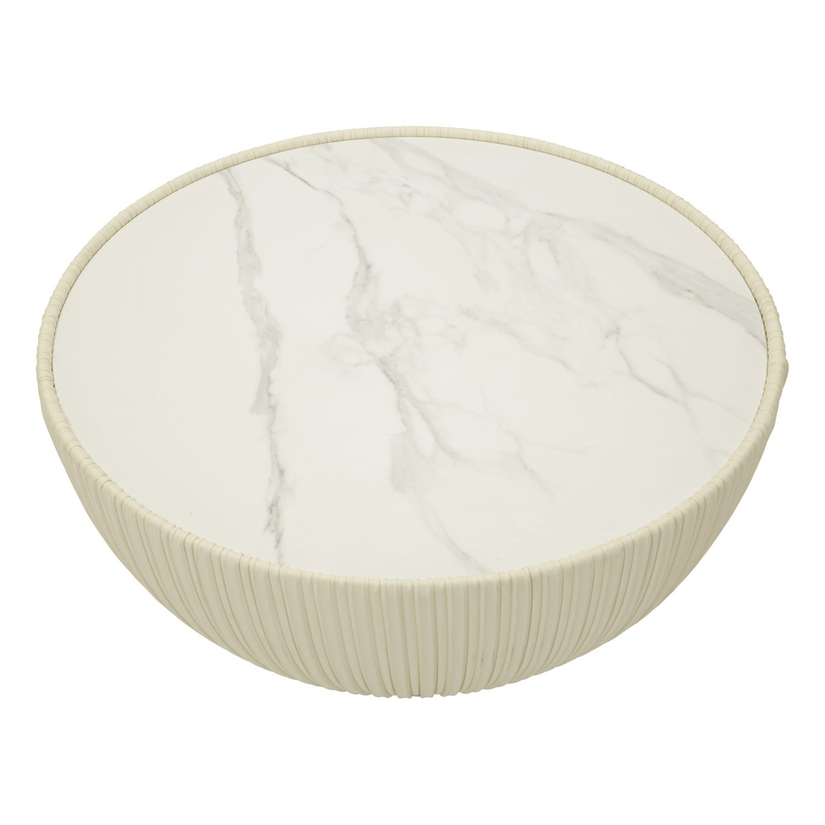 Kendra Home - Tavolino VKH701, Beige, 38x71x71 cm