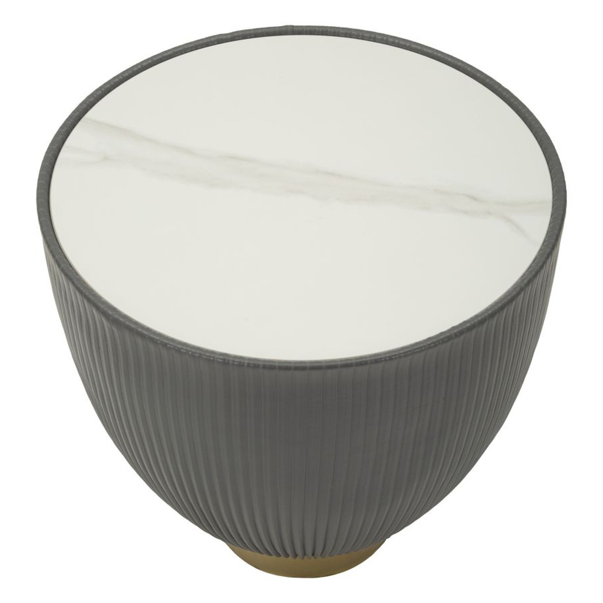 Kendra Home - Tavolino VKH702, Grigio, 45x46x46 cm