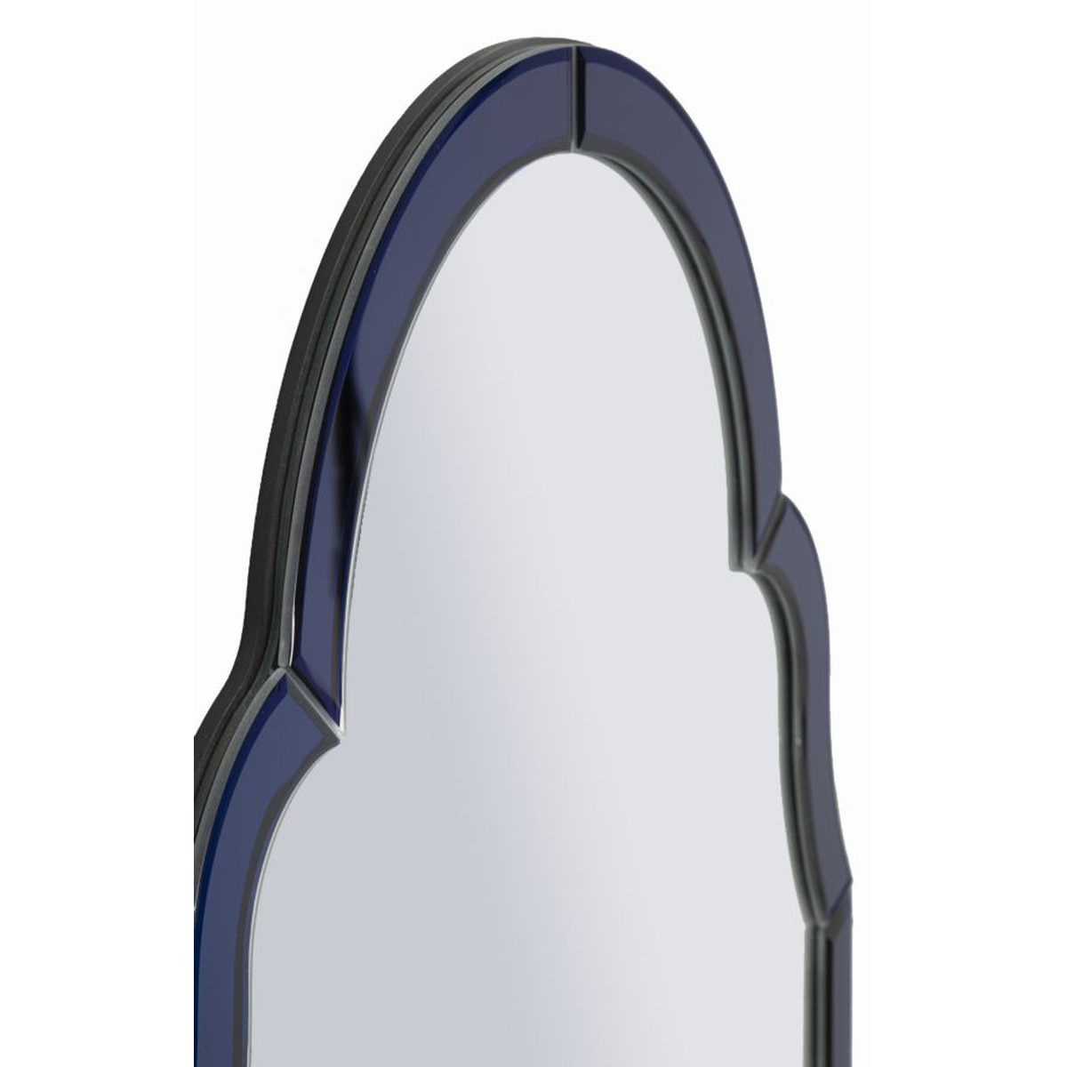 Kendra Home - Specchio con Cornice Classico 4, Blu, 80x47x1 cm