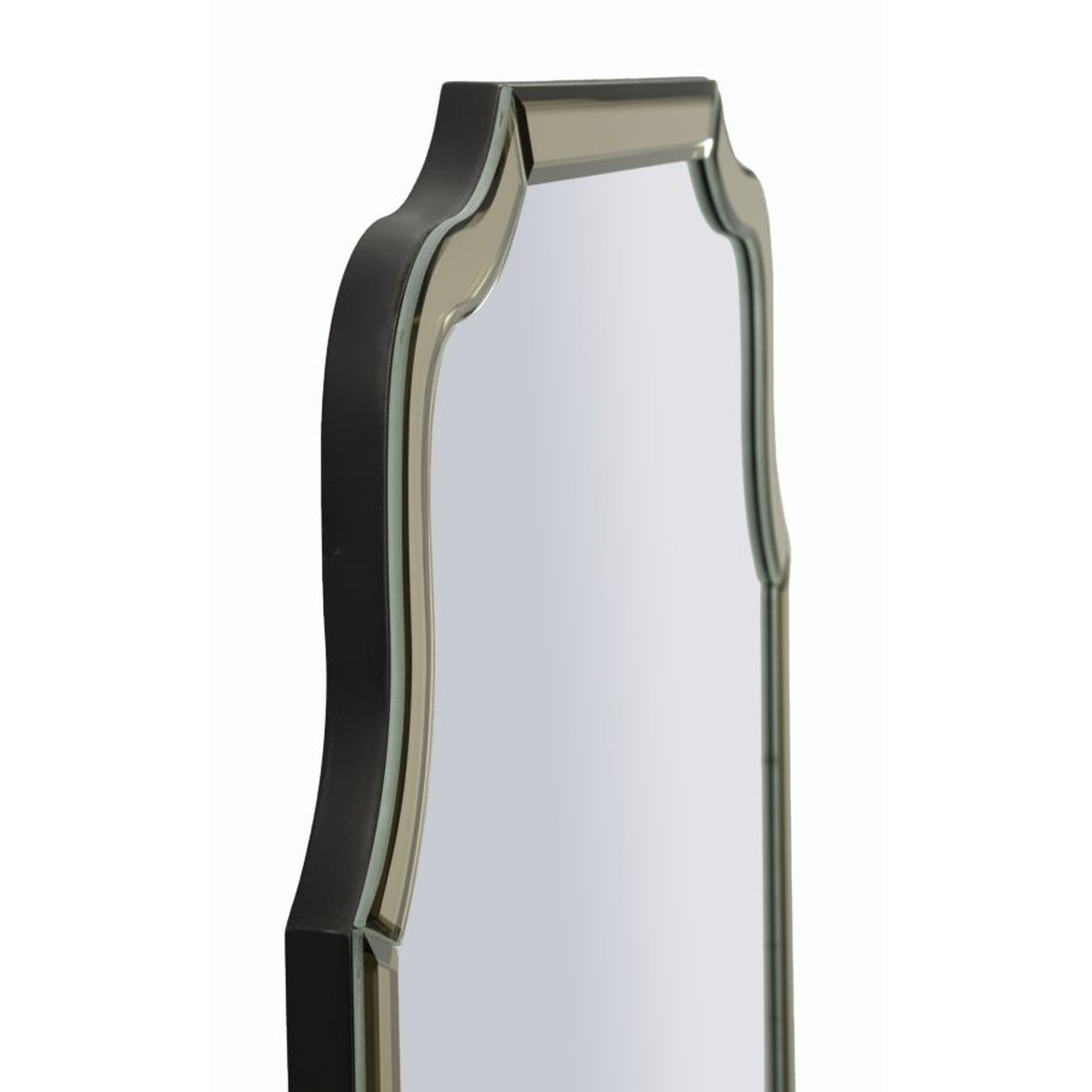 Kendra Home - Specchio con Cornice Classico 10, Oro, 150x60x2 cm