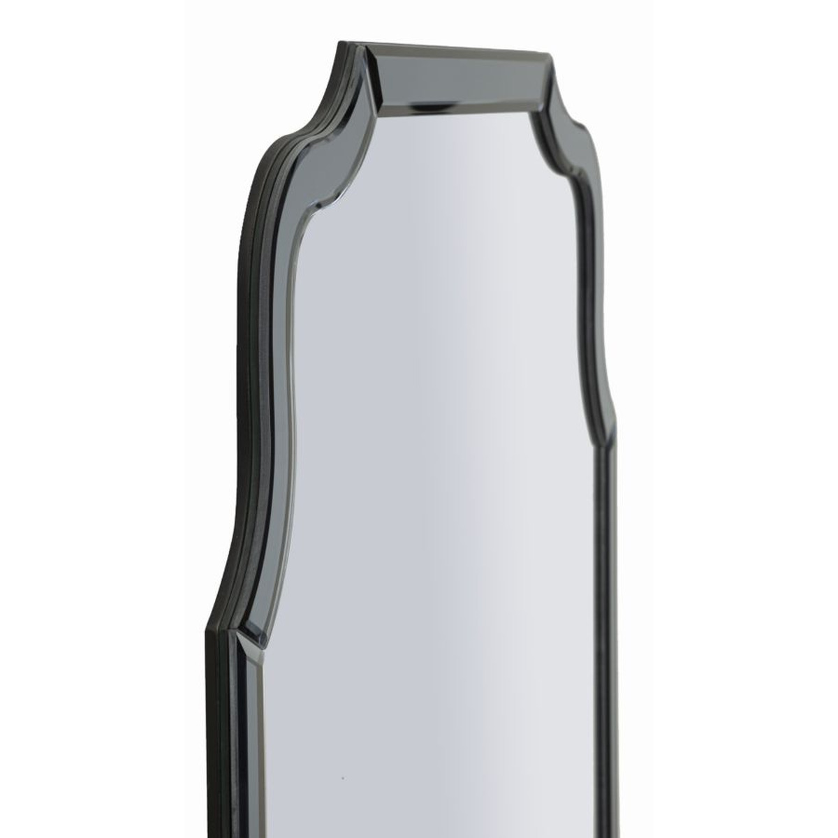 Kendra Home - Specchio con Cornice Classico 9, Grigio, 90x60x1 cm