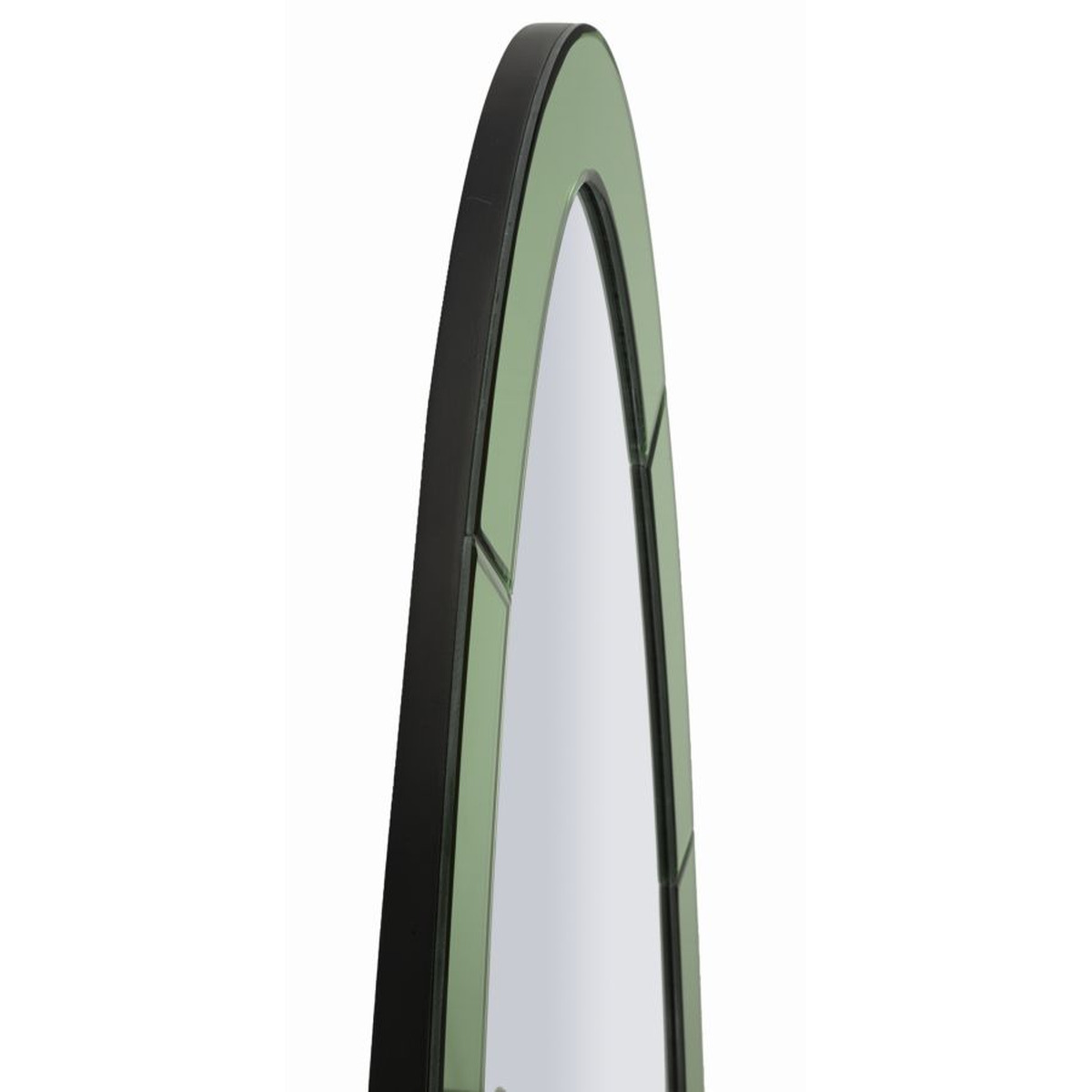 Kendra Home - Specchio con Cornice VKH696, Verde, 150x55x2 cm