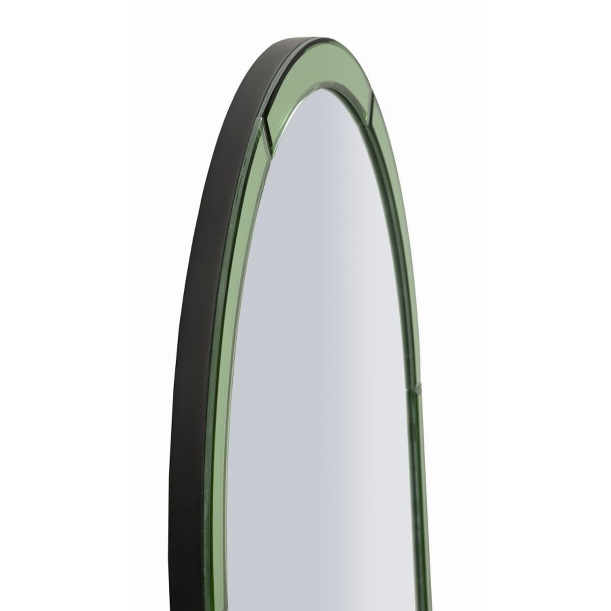 Kendra Home - Specchio con Cornice VKH698, Verde, 150x55x2 cm