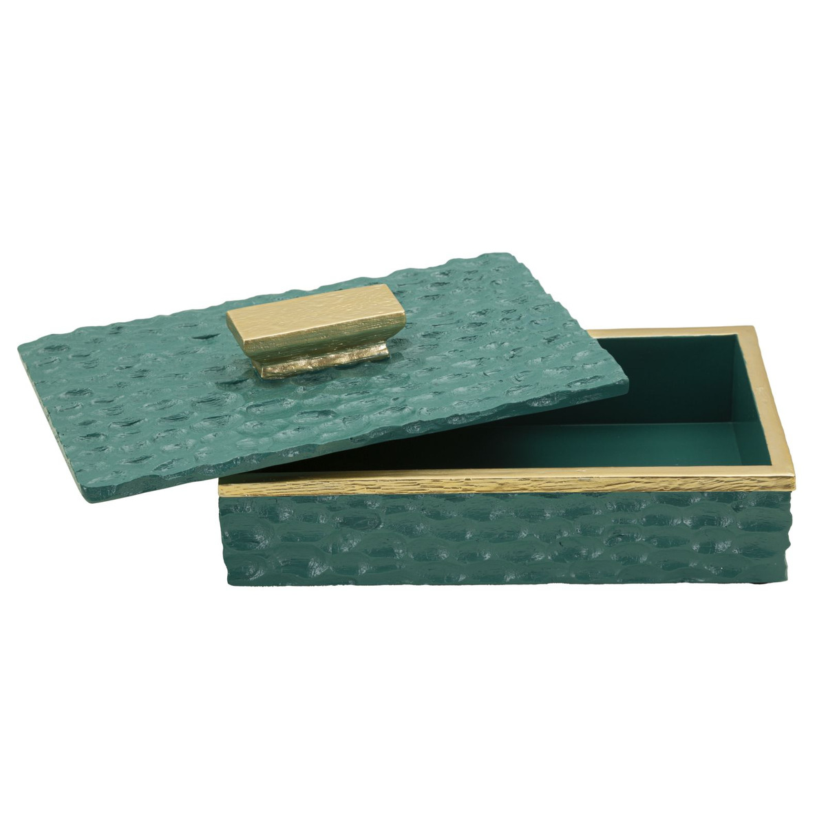 Kendra Home - Portacandela VKH735, Verde, 6,4x18,8x10,8 cm