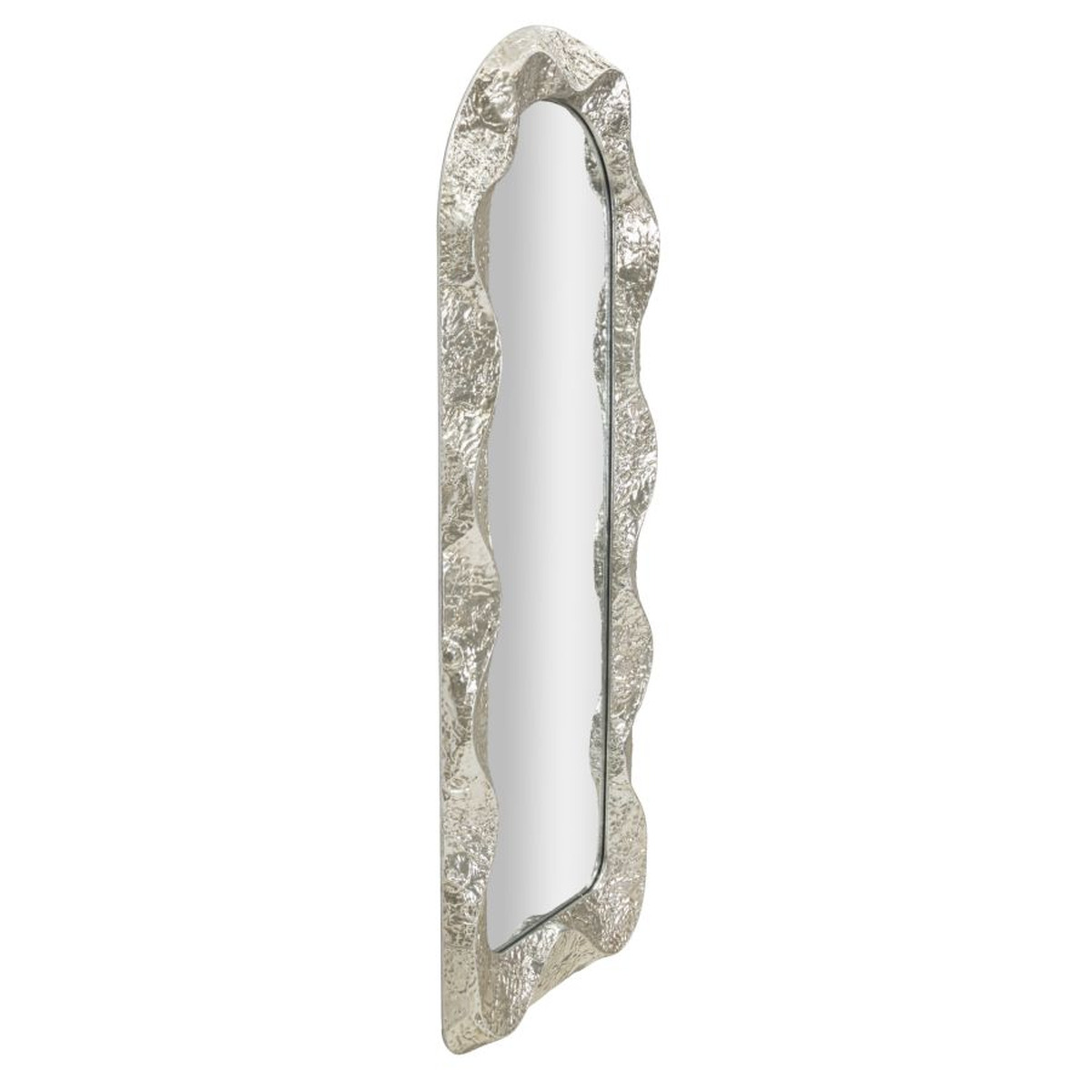 Kendra Home - Specchio con Cornice VKH777, Argento, 61x6,5x160 cm