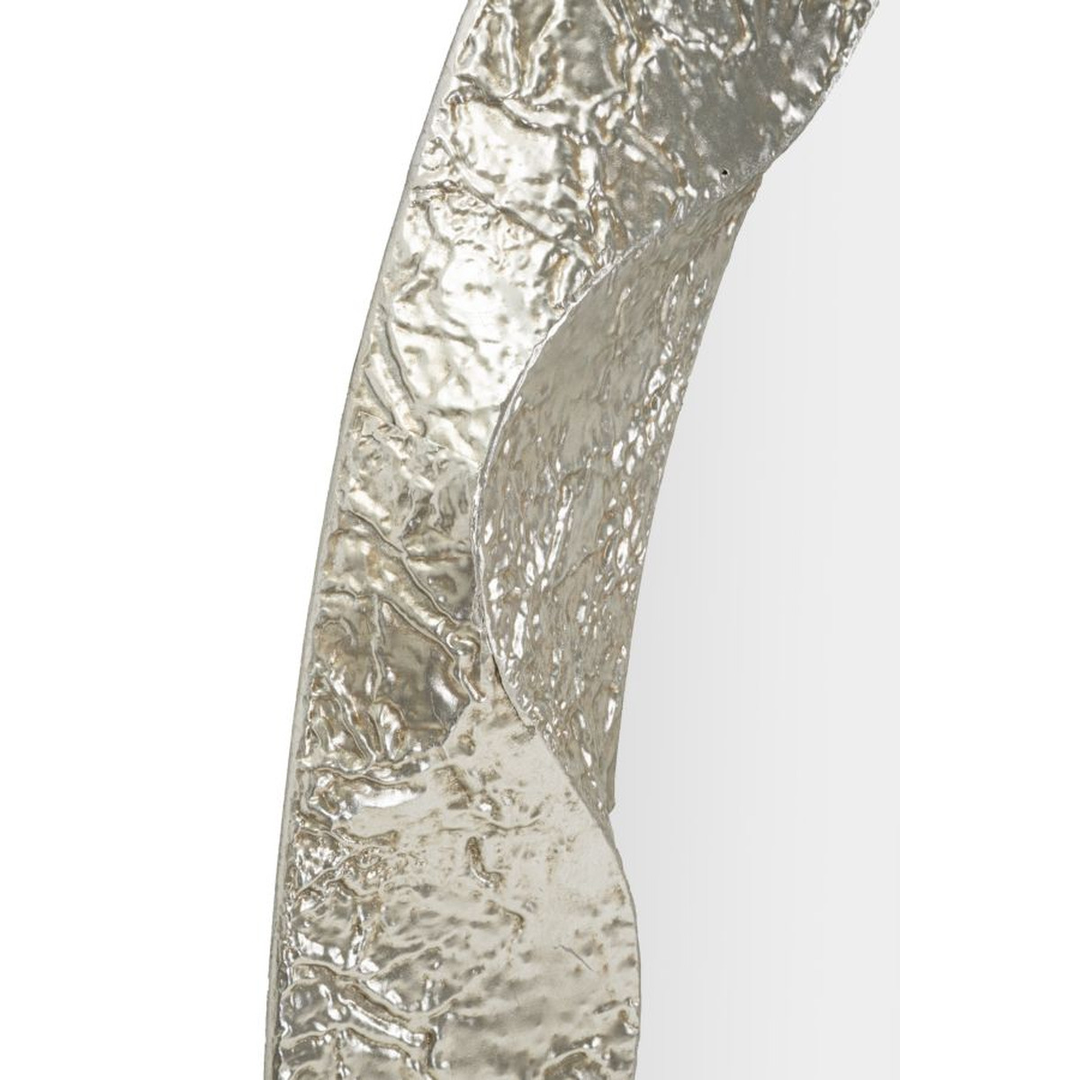 Kendra Home - Specchio con Cornice VKH778, Argento, 87,5x6,5x128 cm