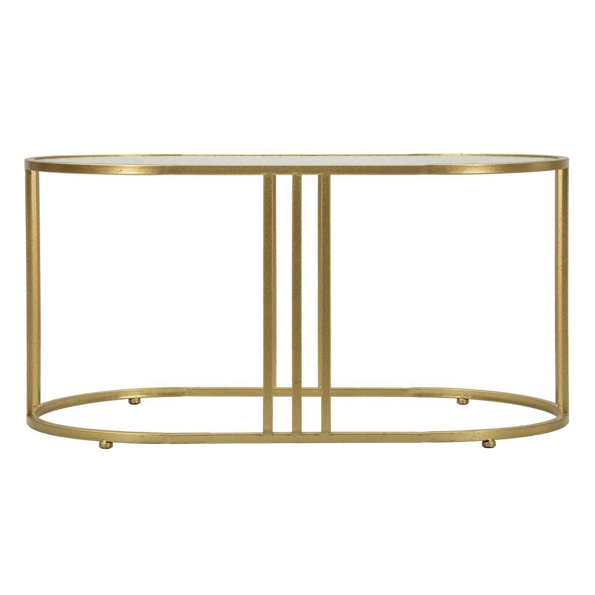 Kendra Home - Tavolino VKH797, Oro, 90x50x45 cm