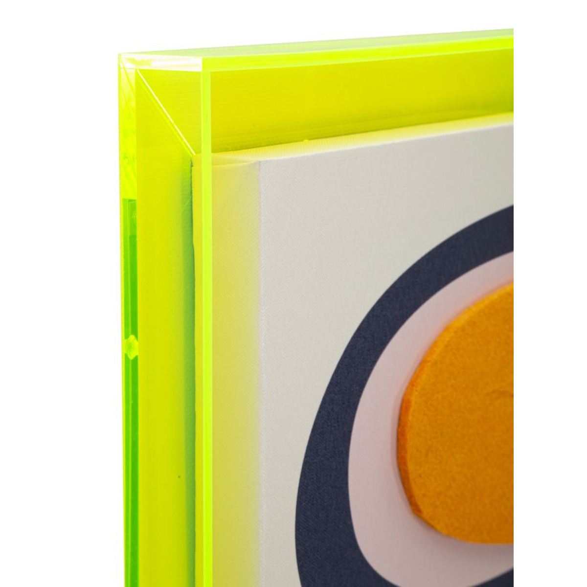 Kendra Home - Stampa su Tela con Cornice Psicadelico 6, Multicolore, 50x3,3x70 cm