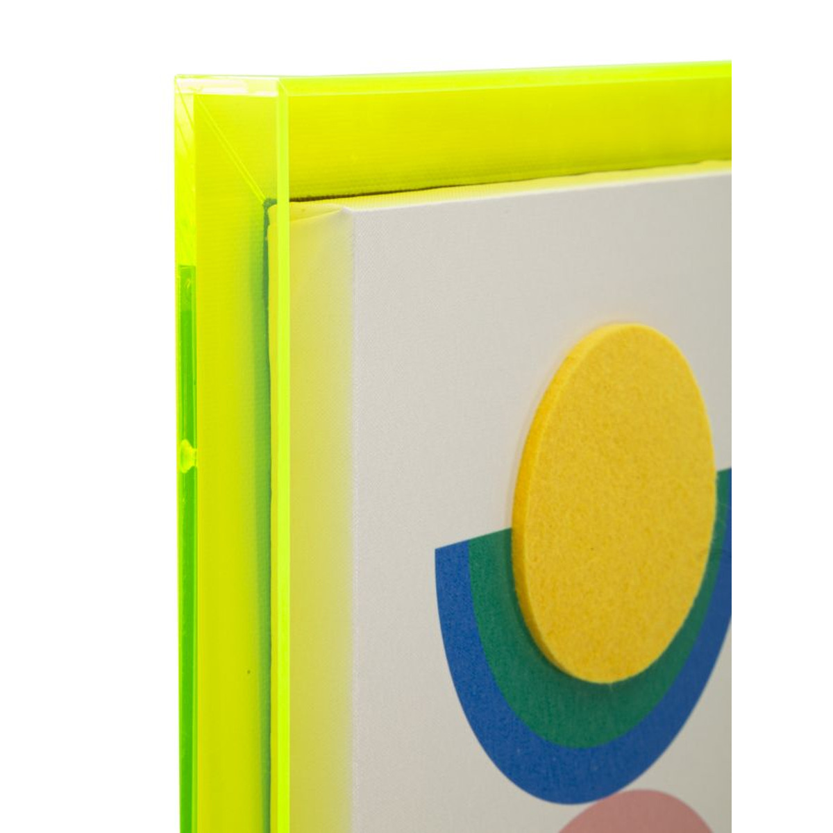 Kendra Home - Stampa su Tela con Cornice Psicadelico 7, Multicolore, 50x3,3x70 cm