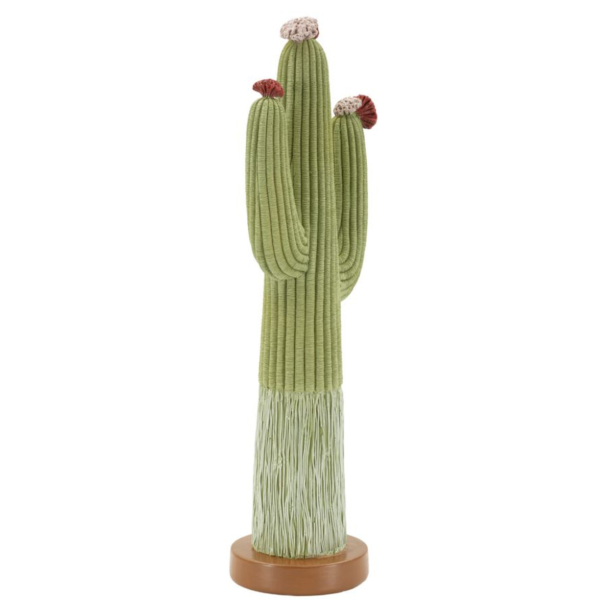 Kendra Home - Scultura Cactus, Multicolore, 16,5x11x45 cm