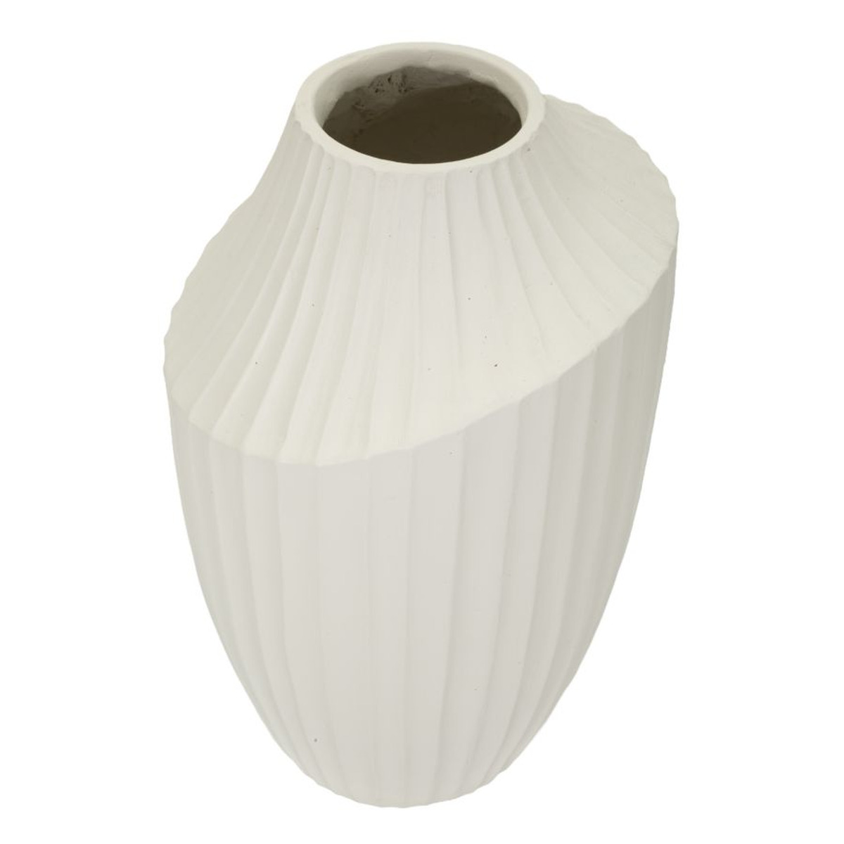 Kendra Home - Vaso Decorativo VKH836, Beige, 22,5x22,5x38 cm