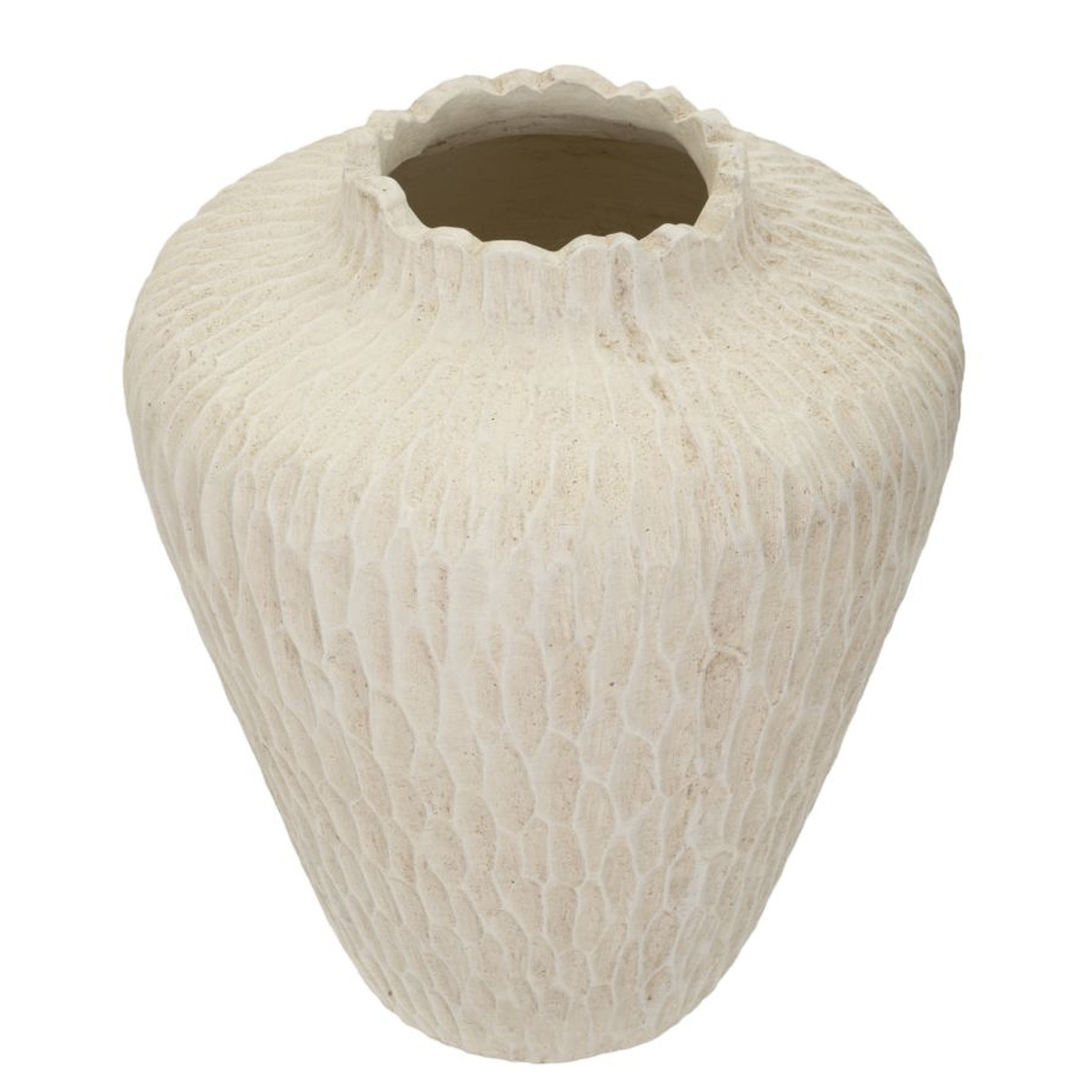 Kendra Home - Vaso Decorativo VKH823, Beige, 32x32x40 cm