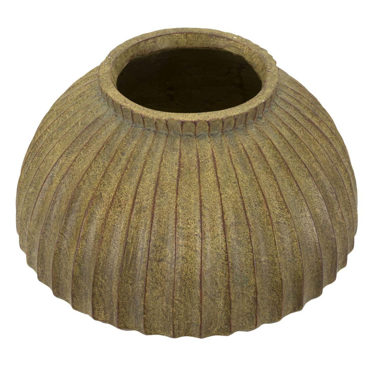 Kendra Home - Vaso Decorativo VKH821, Verde, 40x40x26,5 cm