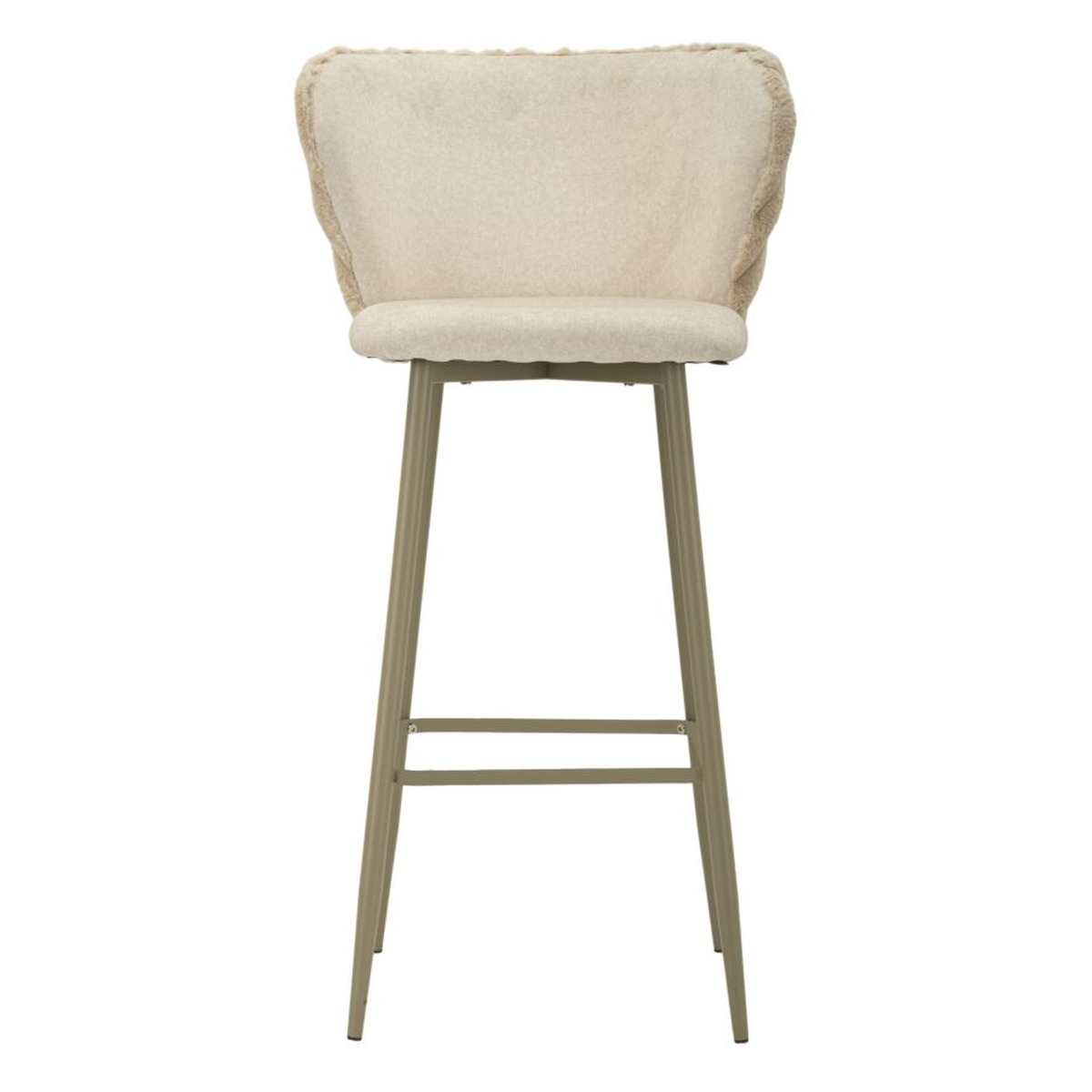 Kendra Home - Set di 2 Sgabelli Alti VKH883, Beige, 55x58x106 cm