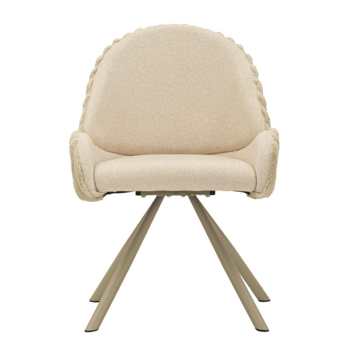 Kendra Home - Set di 2 Sedie VKH885, Beige, 58x53x85 cm