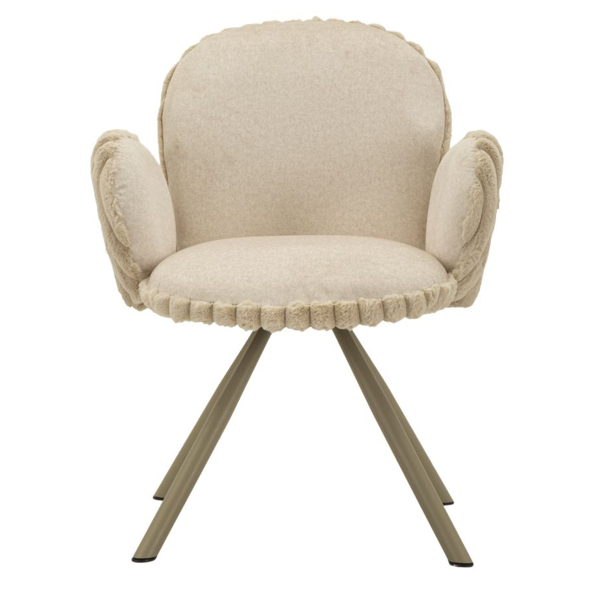 Kendra Home - Set di 2 Sedie VKH887, Beige, 64x68x83 cm