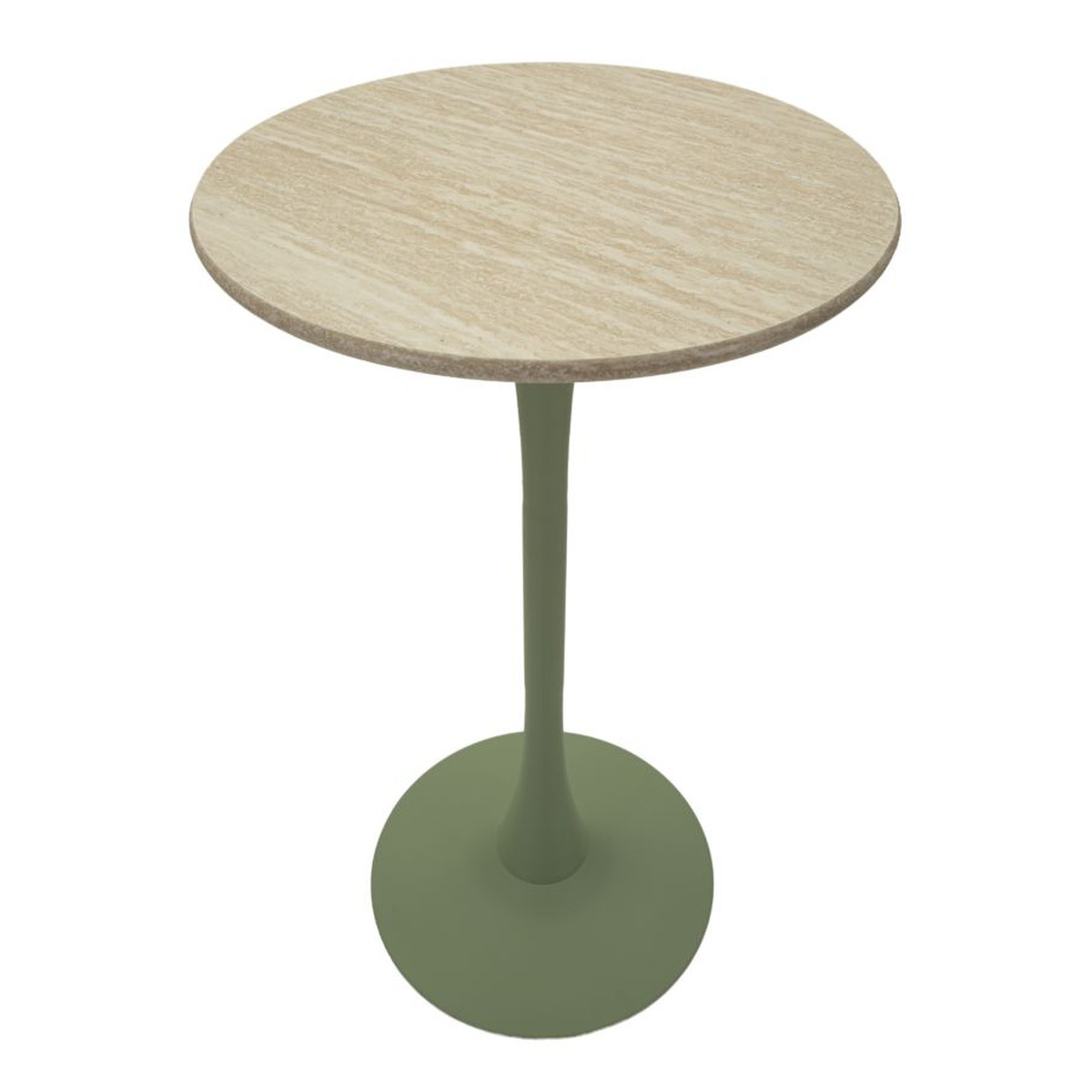Kendra Home - Tavolo Bar VKH890, Verde, 60x60x106 cm