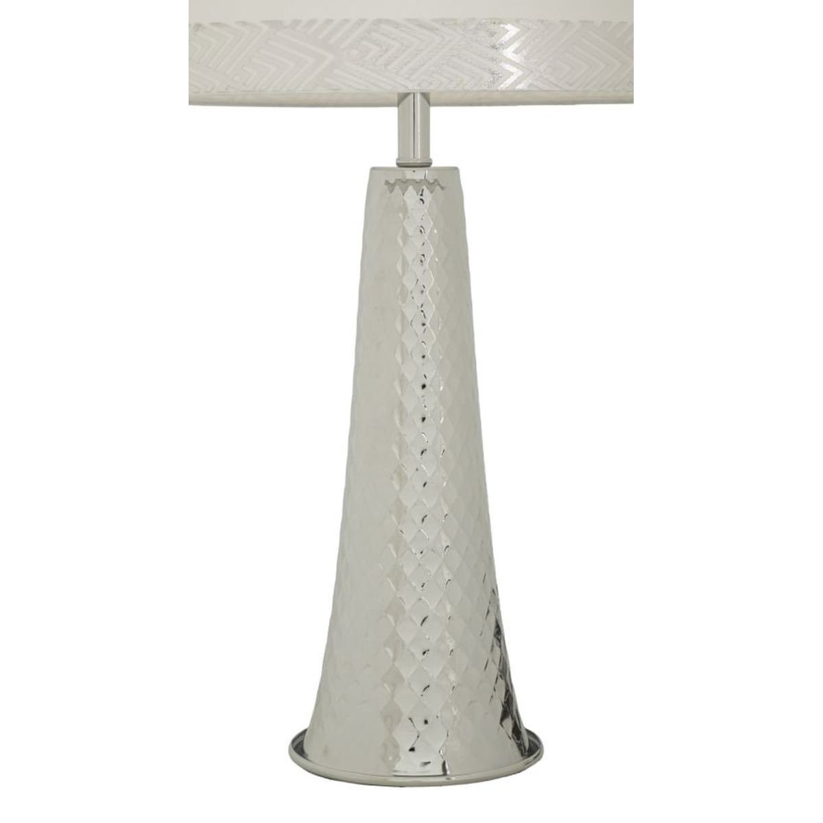 Kendra Home - Table Lamp VKH902, Silver, 30x30x54 cm