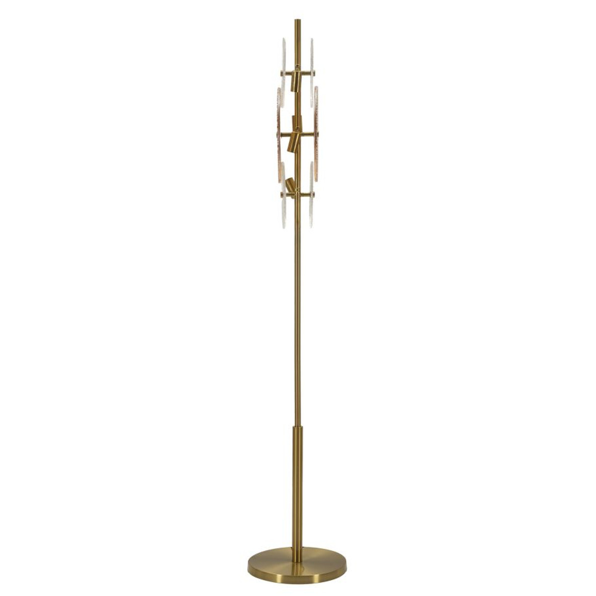 Kendra Home - Lampada da Terra VKH918, Marrone, 30x30x164 cm