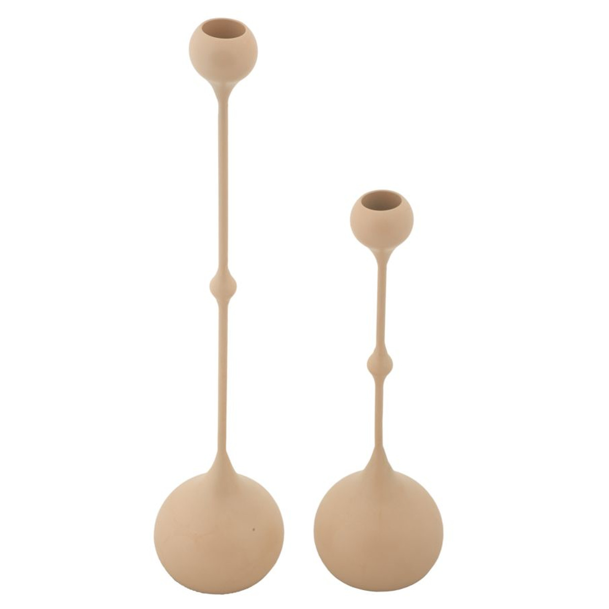 Kendra Home - Portacandela VKH940, Oro, 8x8x37 cm