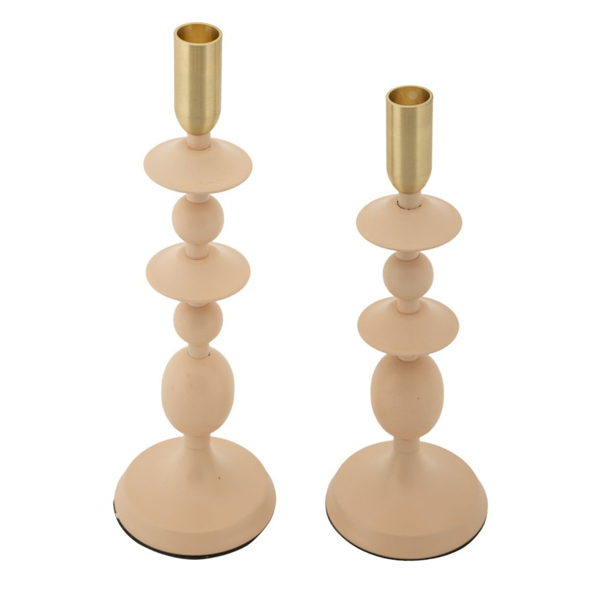 Kendra Home - Candle Holder VKH934, Gold, 10x10x33 cm