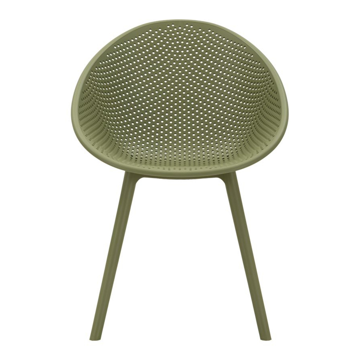 Kendra Home - Set di 2 Sedie VKH1085, Verde, 59x59x83 cm