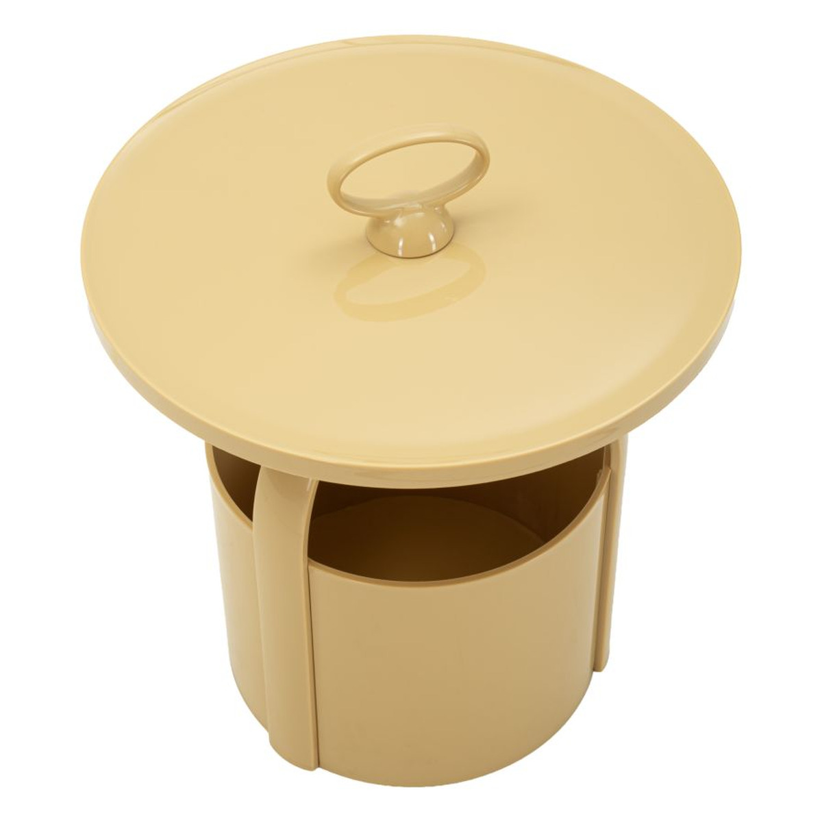 Kendra Home - Tavolino VKH1094, Beige, 44x44x43 cm