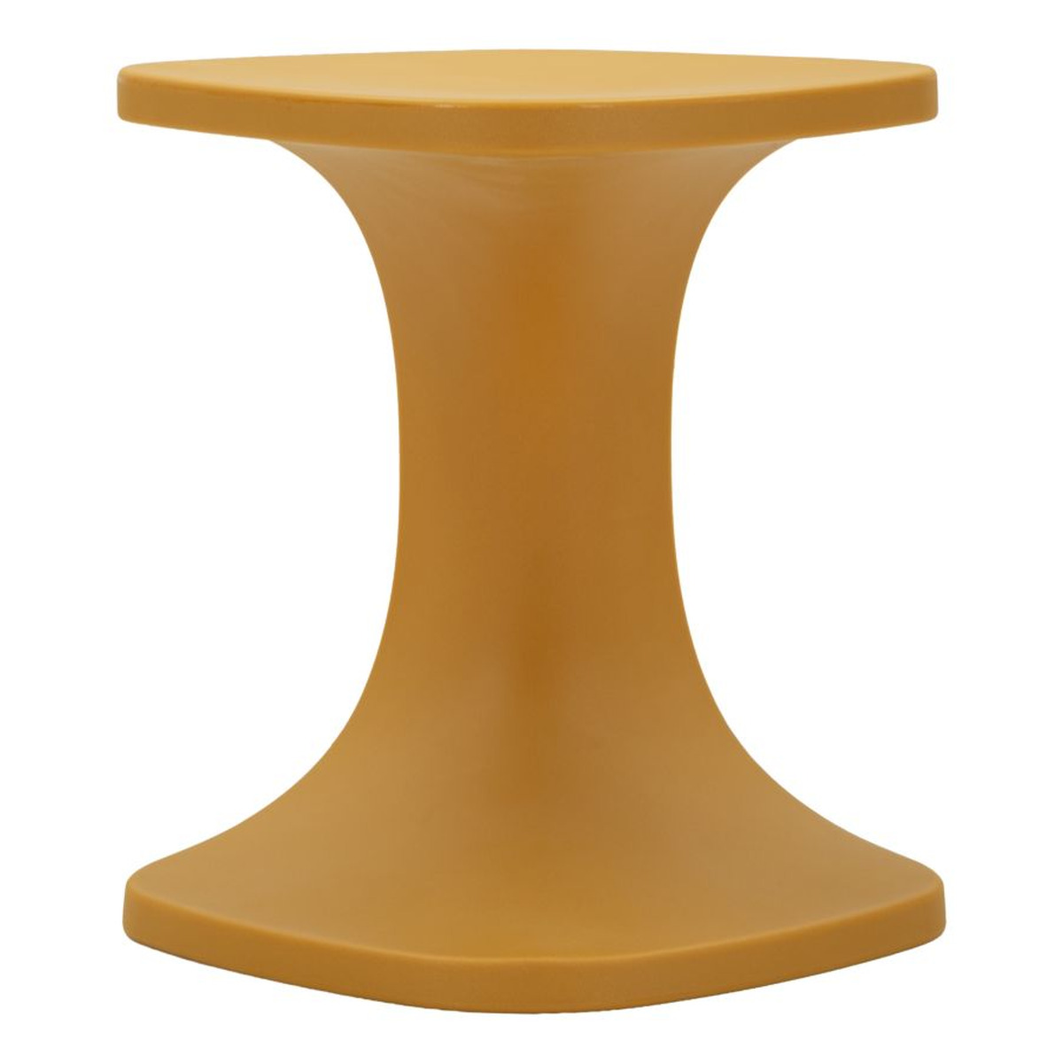 Kendra Home - Tavolino VKH1092, Giallo, 42x42x52 cm