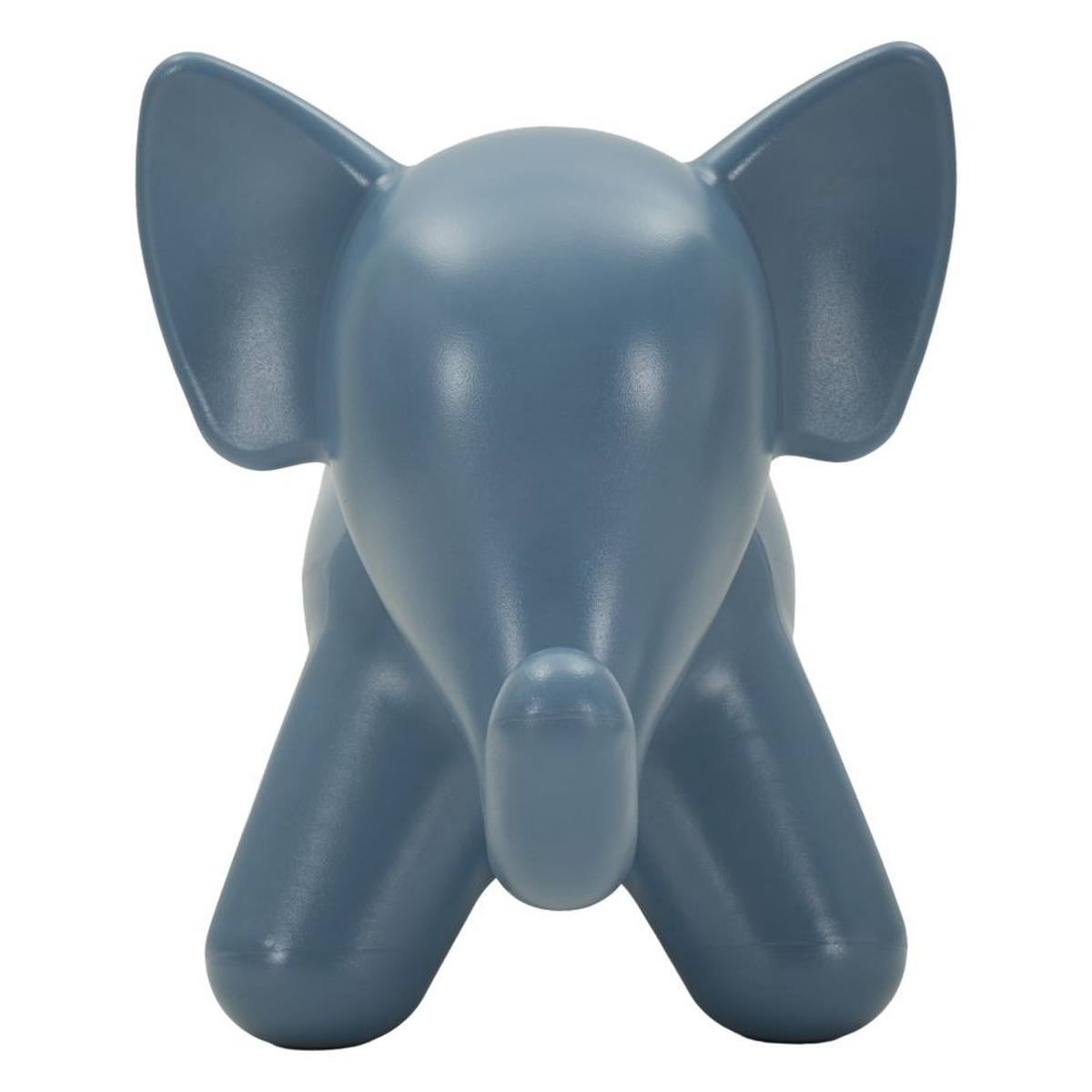 Kendra Home - Sgabello Basso Elefante 1, Blu, 86x46x56 cm