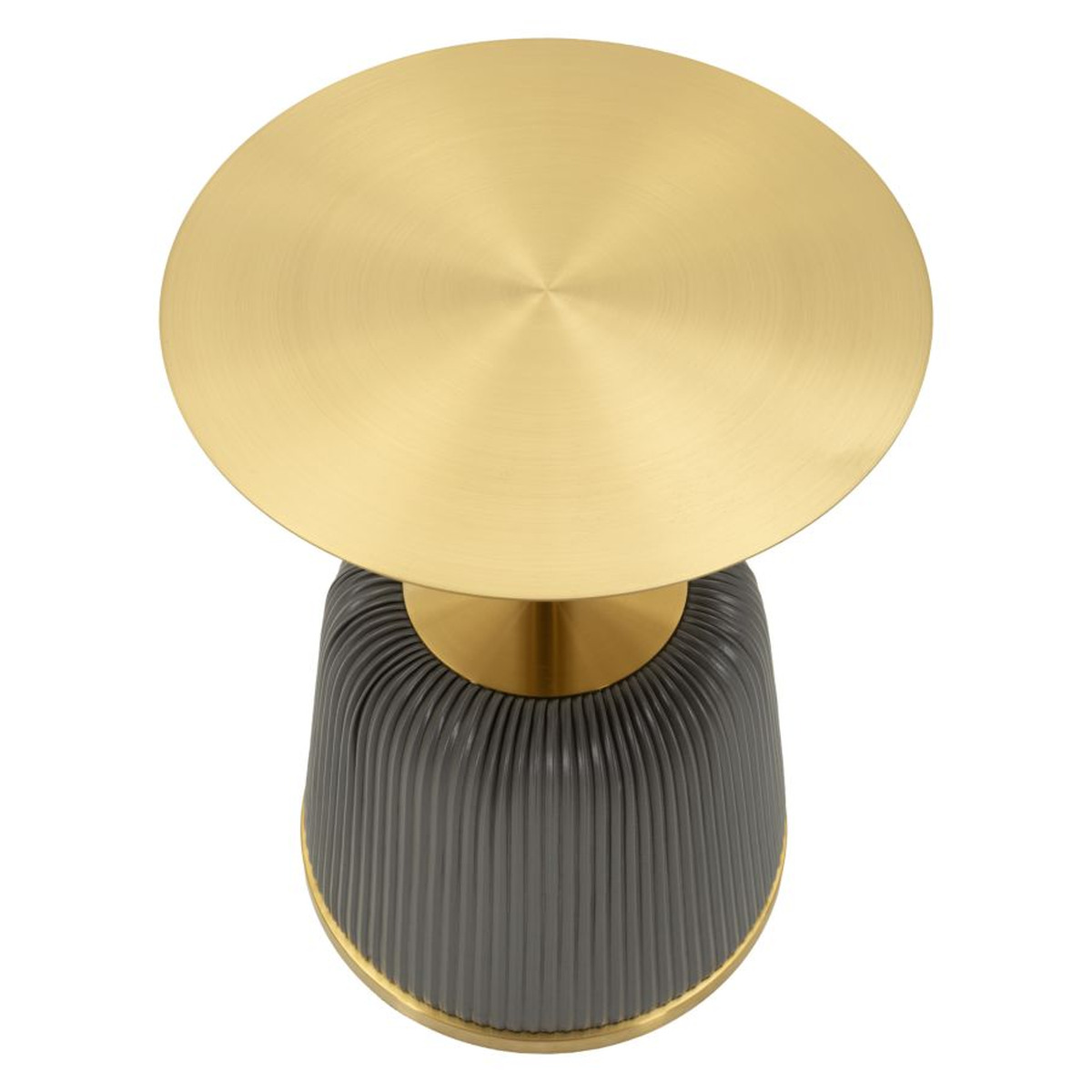 Kendra Home - Tavolino VKH1098, Grigio, 40x40x55 cm