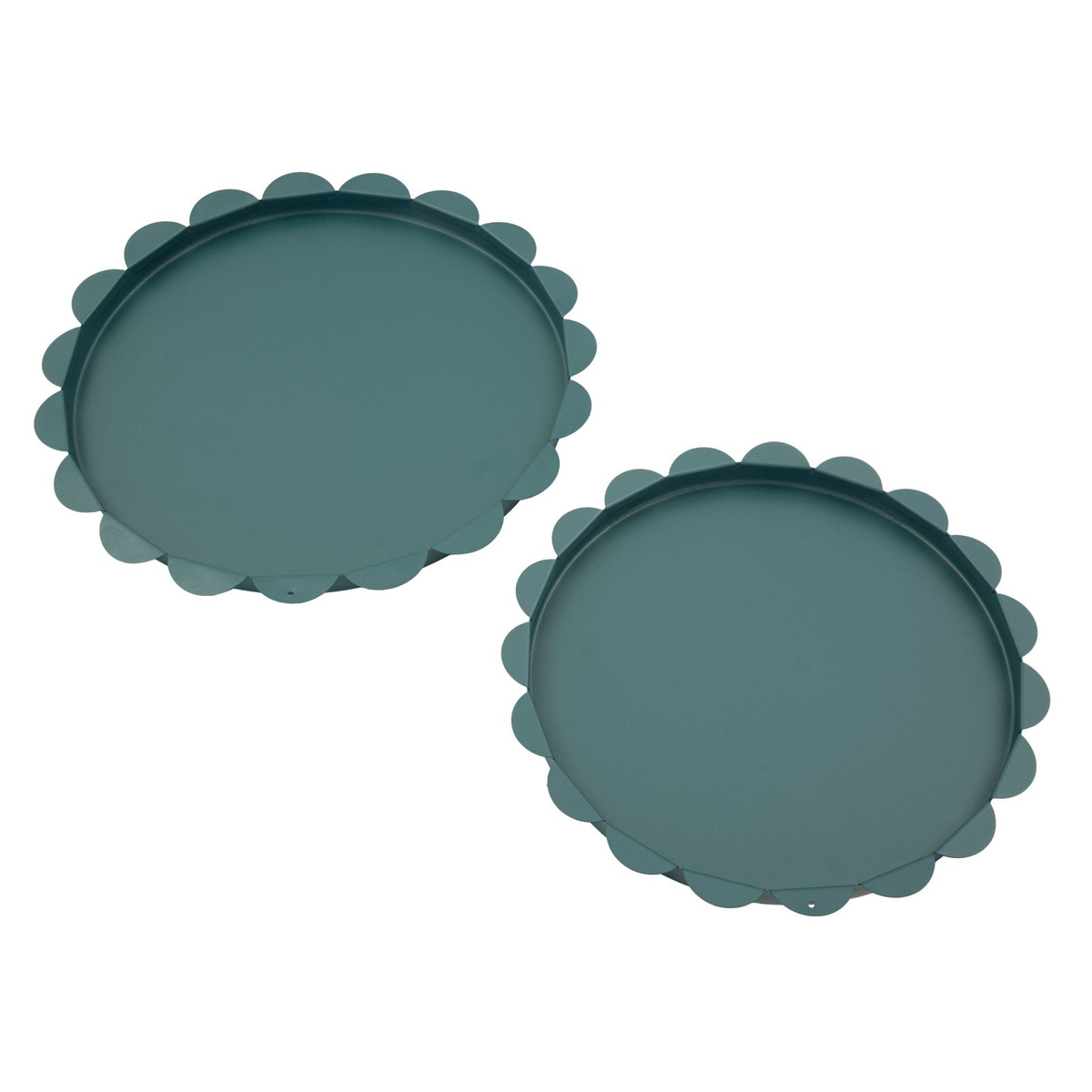 Kendra Home - Tray VKH1128, Teal Green, 33x33x2 cm