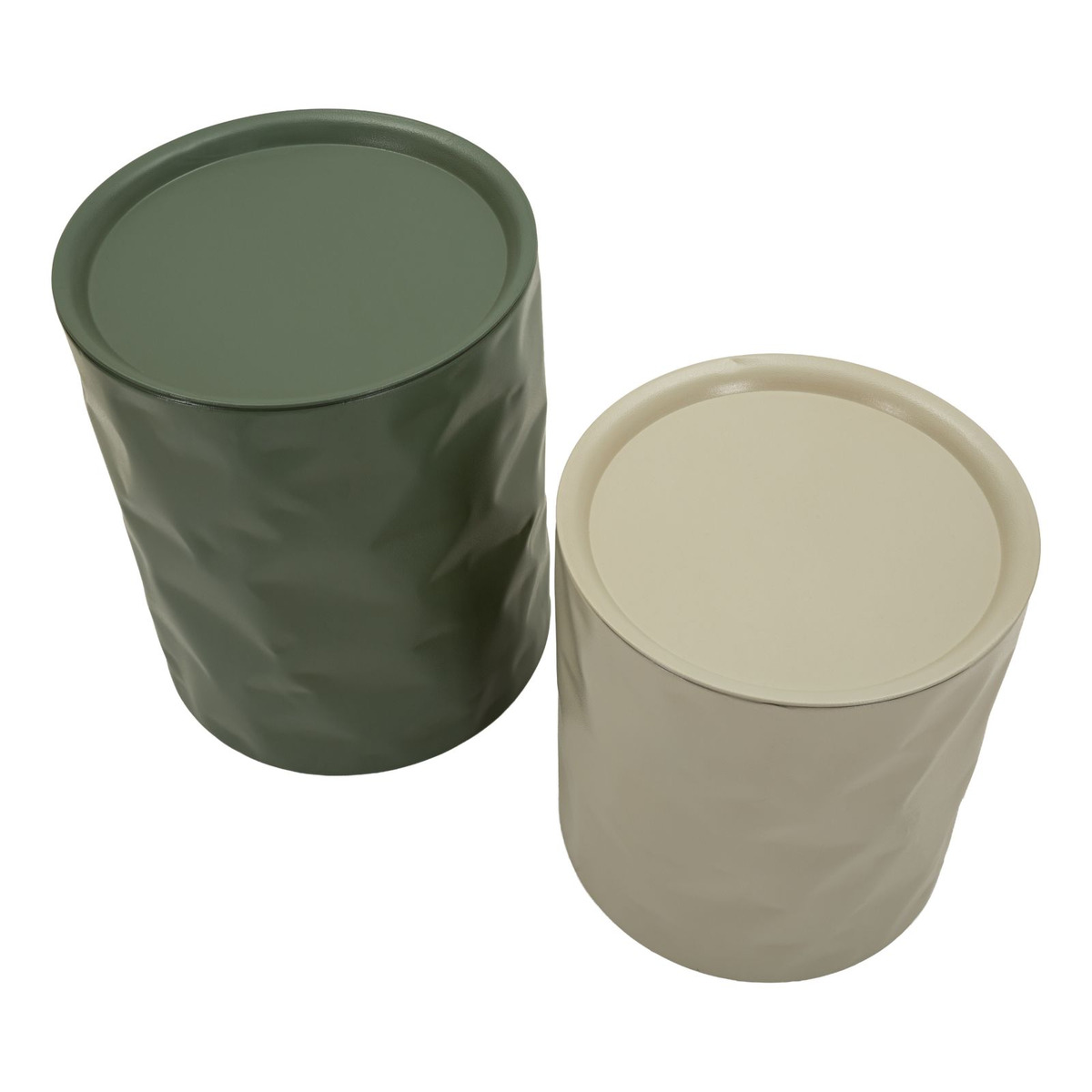 Kendra Home - Set di Tavolini VKH1125, Multicolore, 39,5x39,5x48 cm