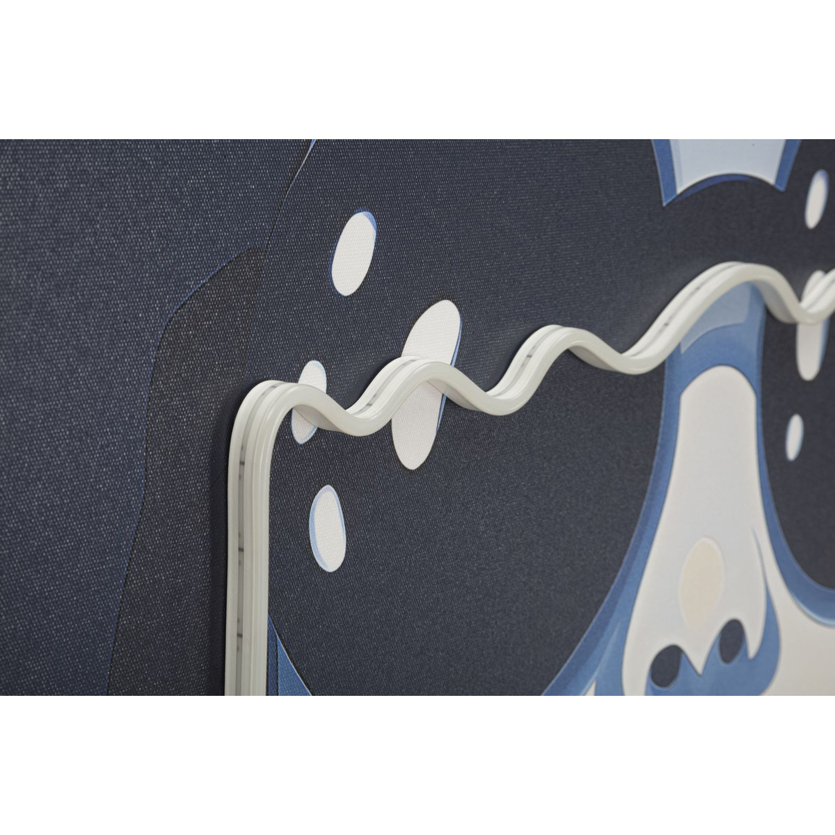 Kendra Home - Stampa su Tela con Cornice e LED Donna 14, Multicolore, 80x4x120 cm