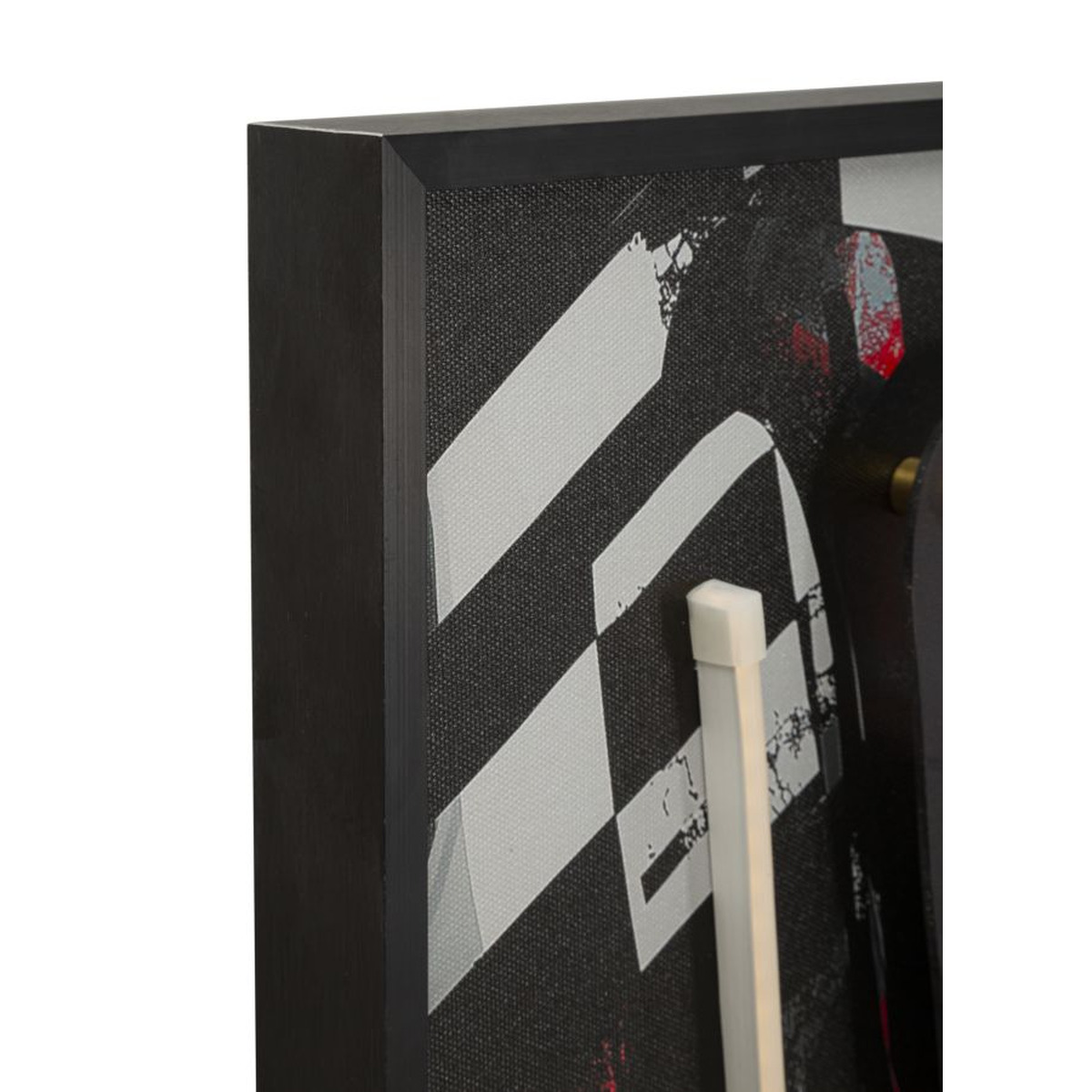 Kendra Home - Stampa su Tela con Cornice e LED Donna 16, Multicolore, 60x3,5x90 cm