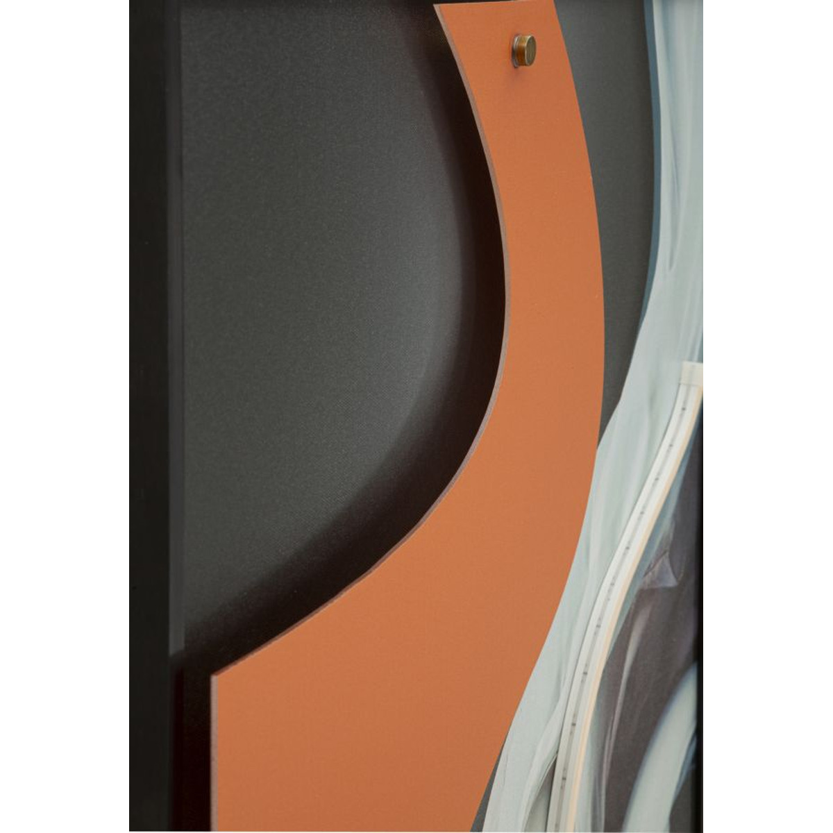 Kendra Home - Stampa su Tela con Cornice e LED Astratto 2, Multicolore, 60x3,5x90 cm