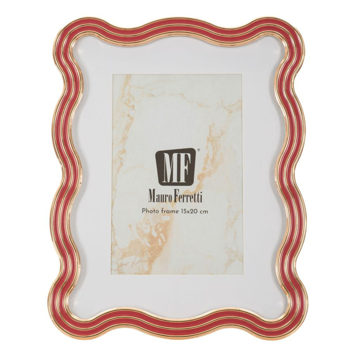 Kendra Home - Portafoto VKH1005, Rosso, 17,5x1,3x22,5 cm