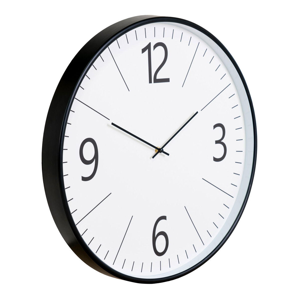 Kendra Home - Wall Clock Biel, White, 5x51x51 cm