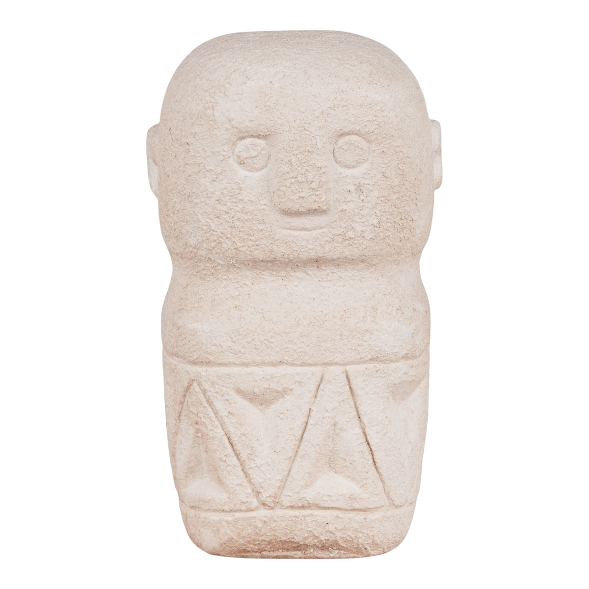 Kendra Home - Vaso Decorativo Decoration, Beige, 5,5x5,5x10 cm