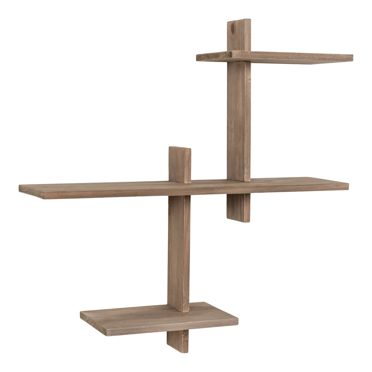 Kendra Home - Shelf Gavi, Brown, 15x55x55 cm