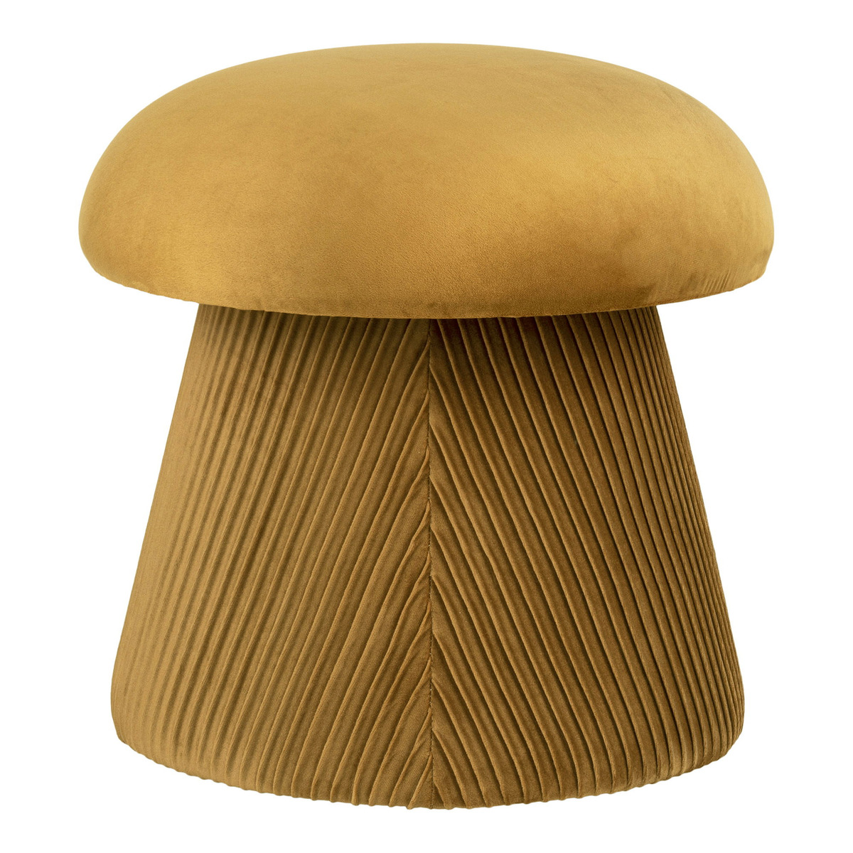 Kendra Home - Pouf Hampton, Marrone, 39x39x42 cm