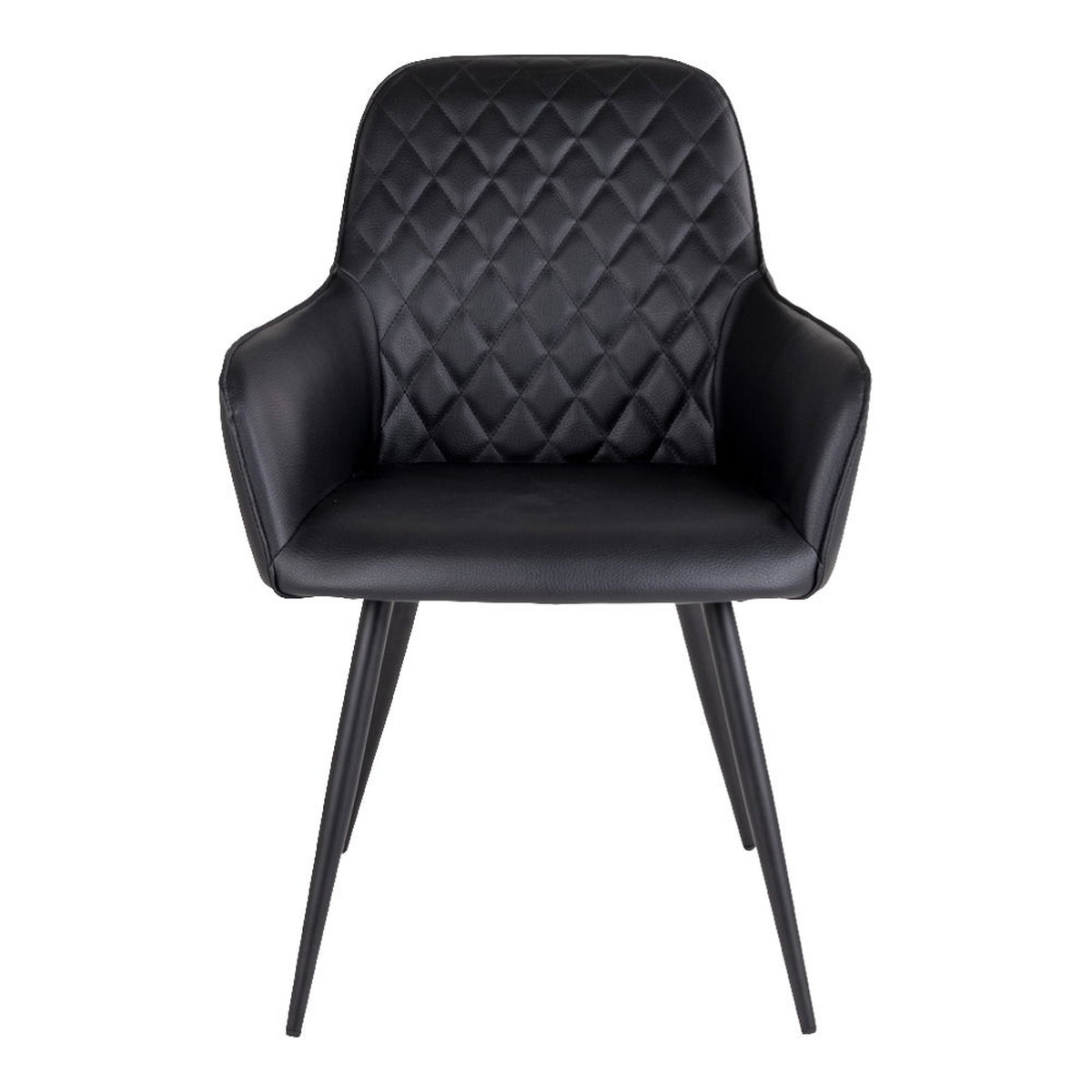 Kendra Home - Set di 2 Sedie Harbo 4, Nero, 65x57x87 cm