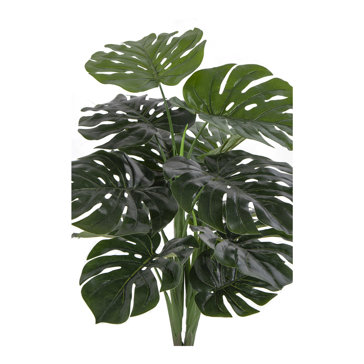 Kendra Home - Pianta Artificiale Monstera, Verde, 50x50x90 cm