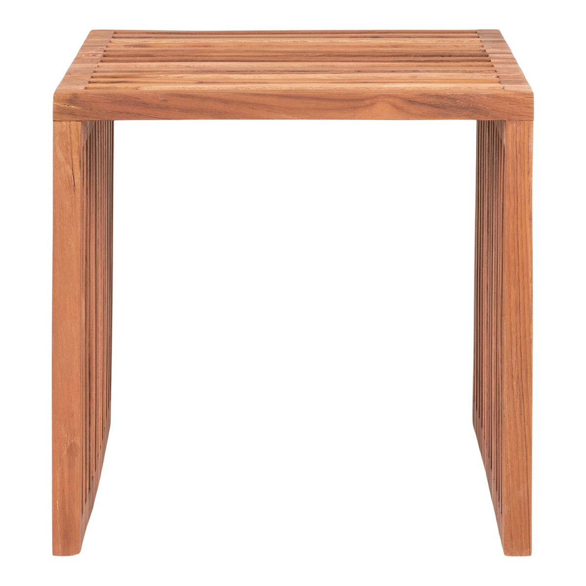 Kendra Home - Tavolino Pego, Marrone, 40x40x40 cm