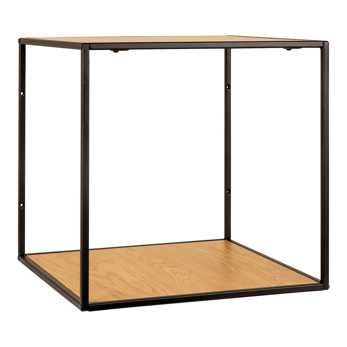 Kendra Home - Mensola Vita, Marrone, 36x36x36 cm