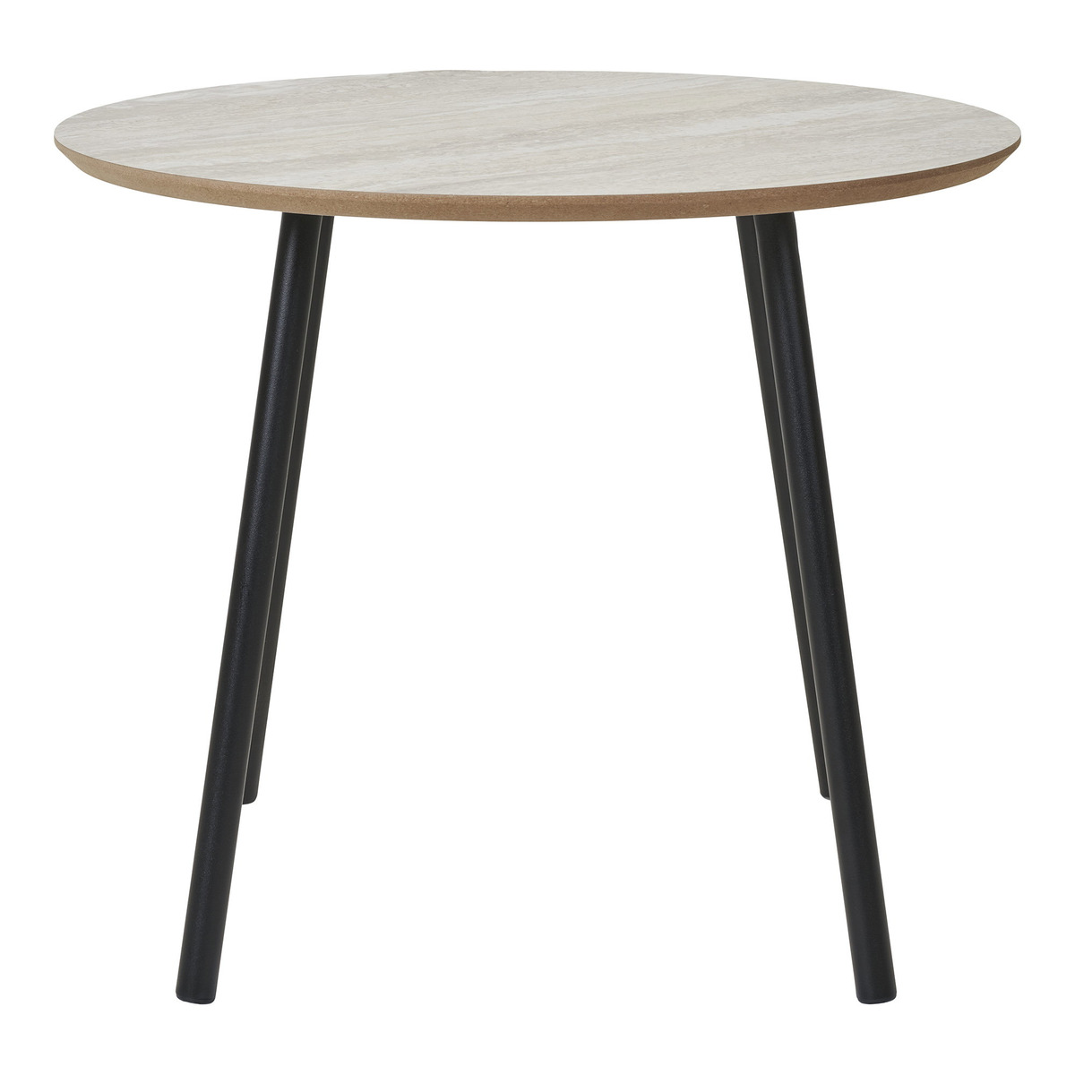Kendra Home - Side Table Aalst, Beige, 55x55x45 cm