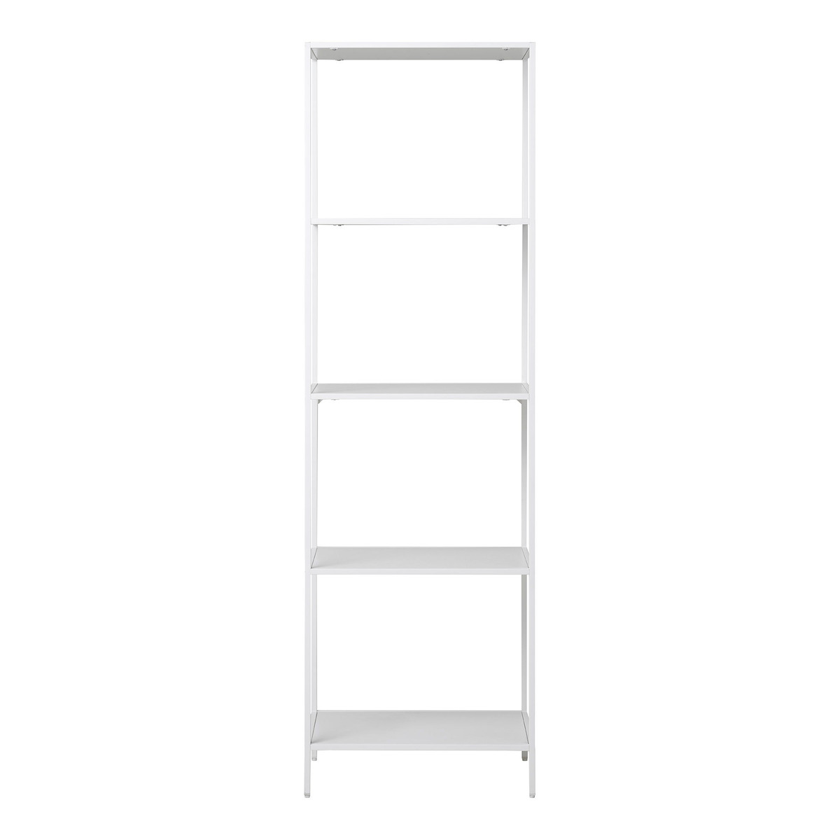 Kendra Home - Libreria Vita, Bianco, 36x51x170 cm