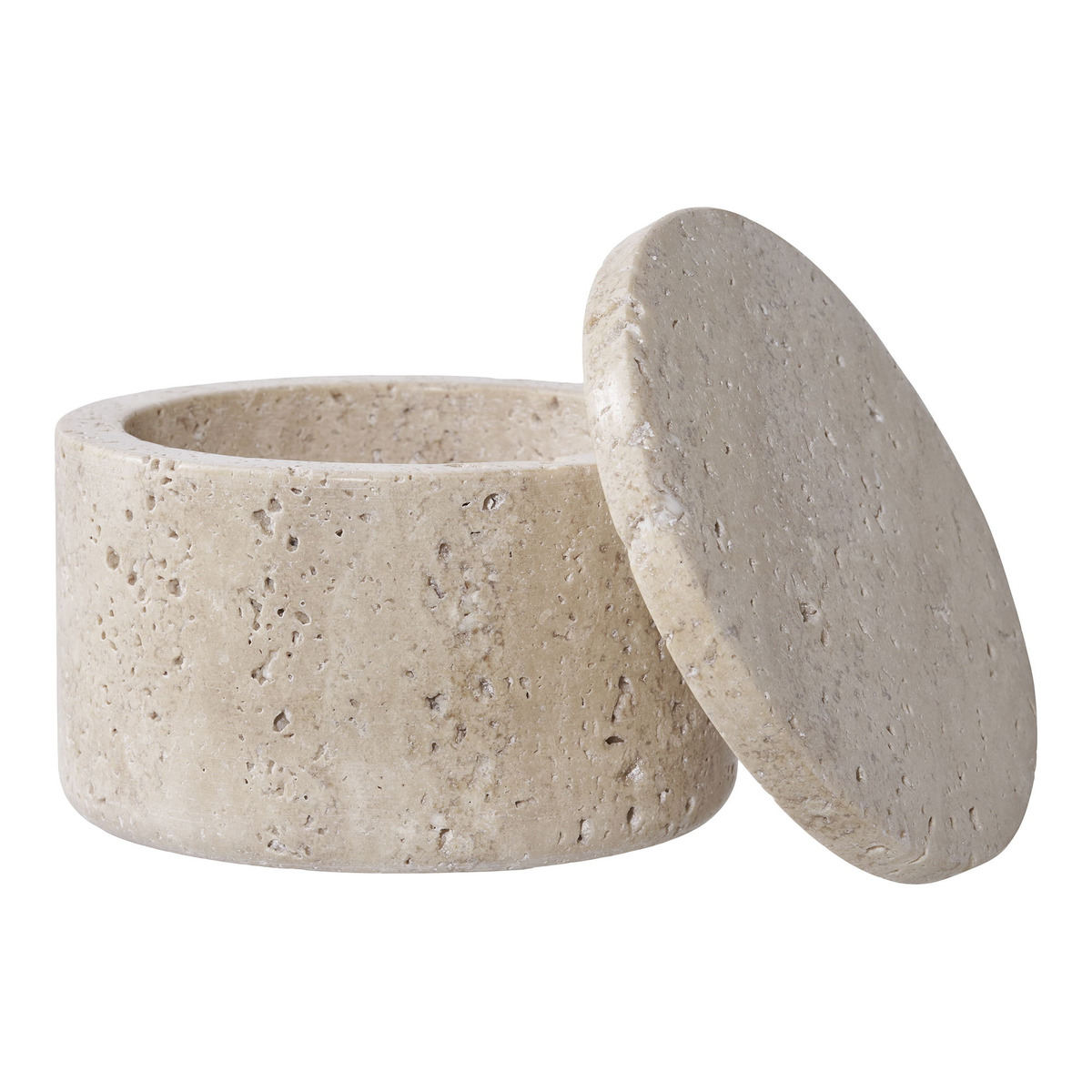 Kendra Home - Vaso Decorativo Storage, Marrone, 10x10x6,5 cm