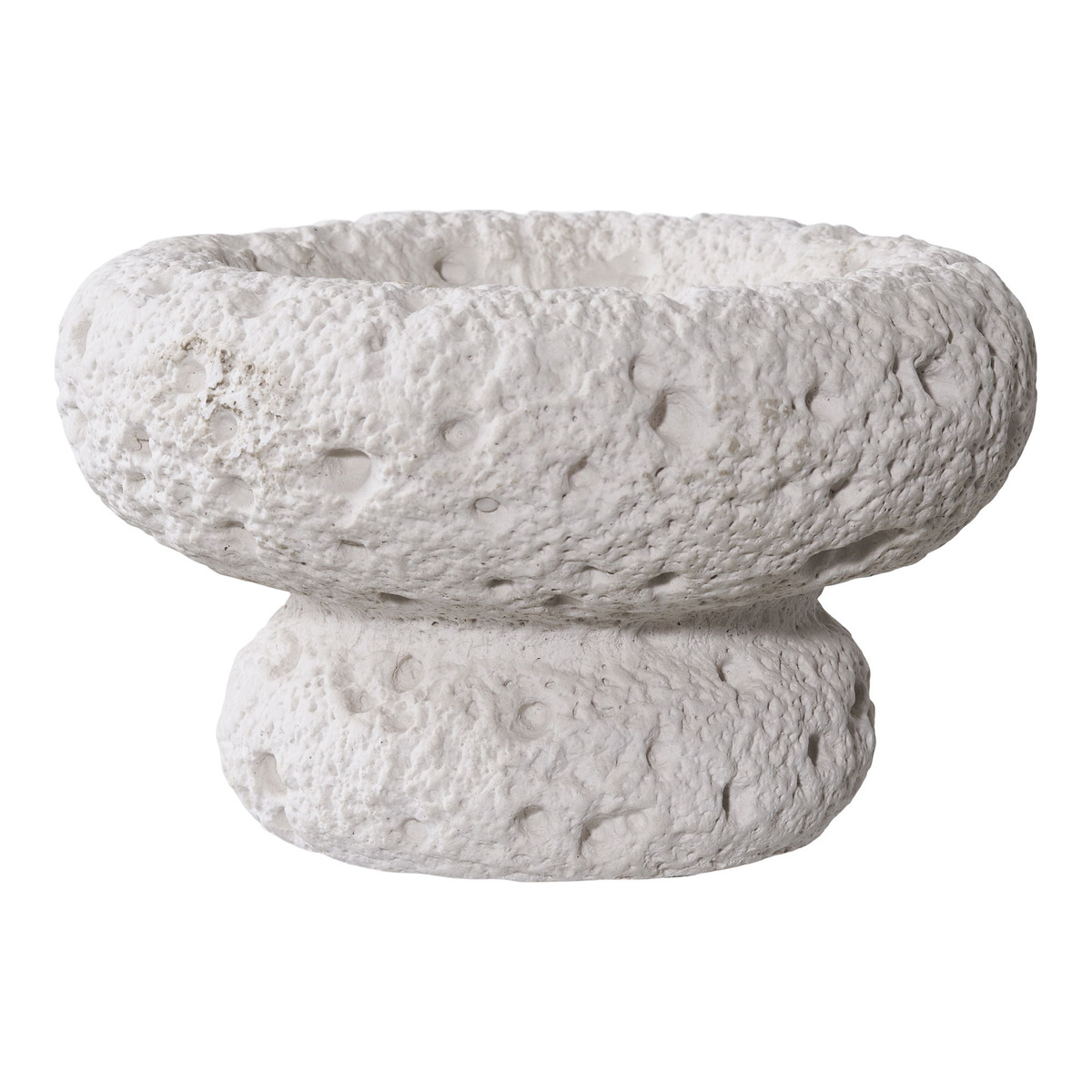 Kendra Home - Portacandela Aurora, Grigio, 10,5x10,5x6,8 cm