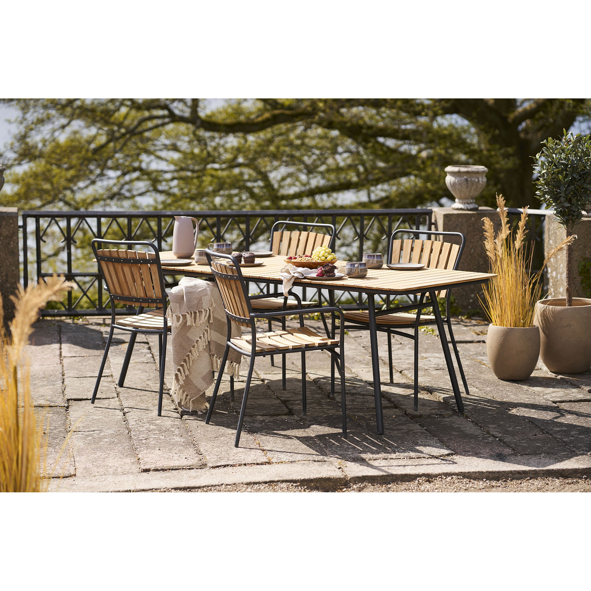 Kendra Home - Plaid Adana, Beige, 180x130x0,5 cm